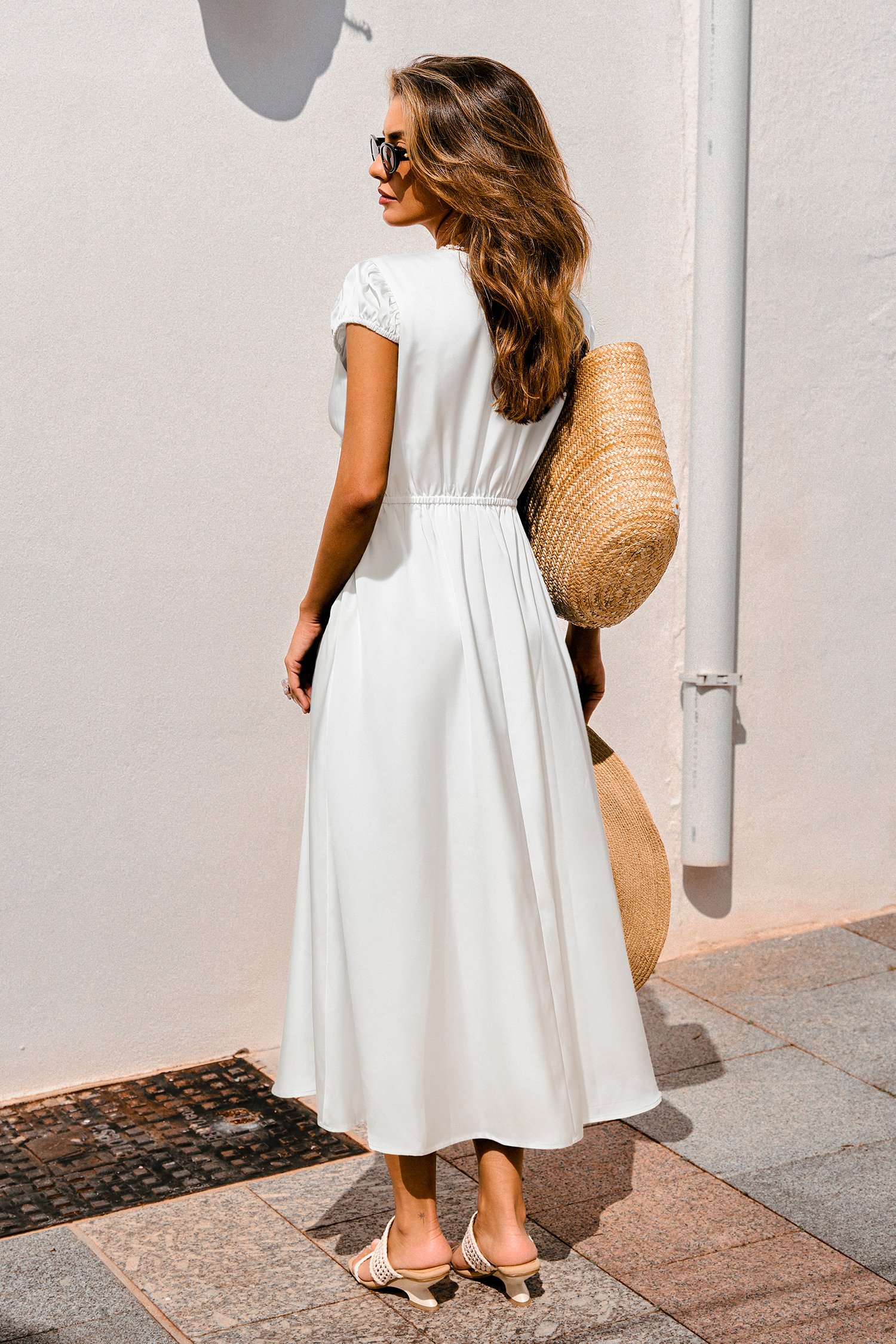 Icing on the Cake White Maxi Dress
