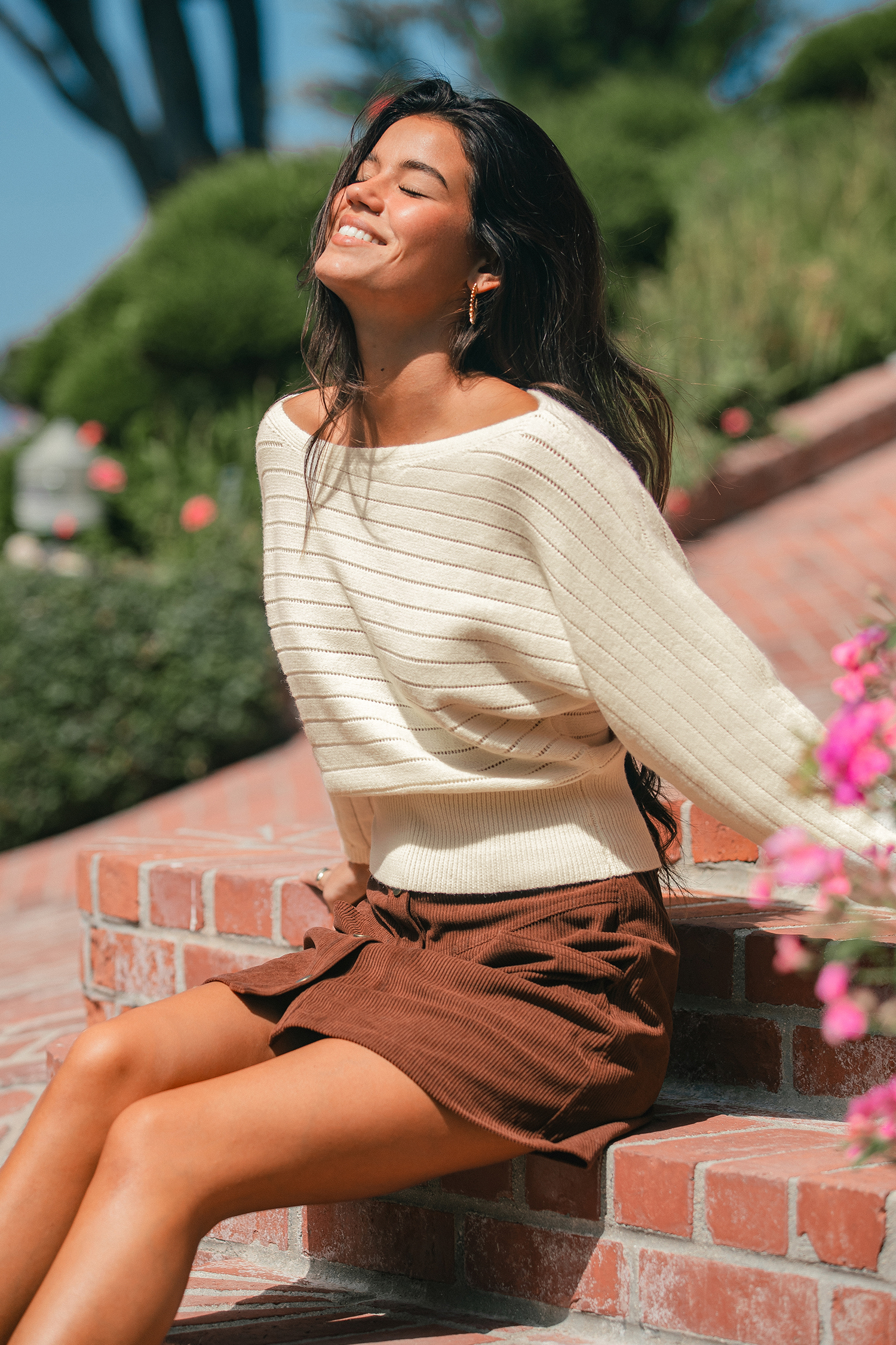 Off Duty Beige Sweater