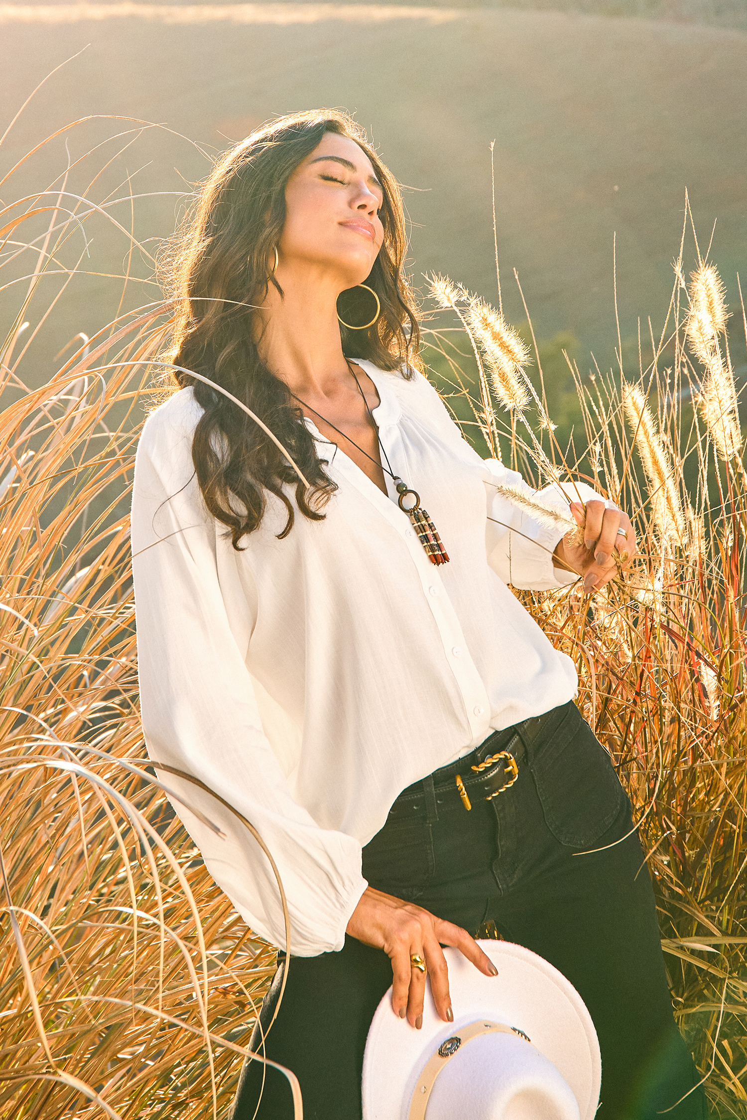 Jet Setter White Blouse