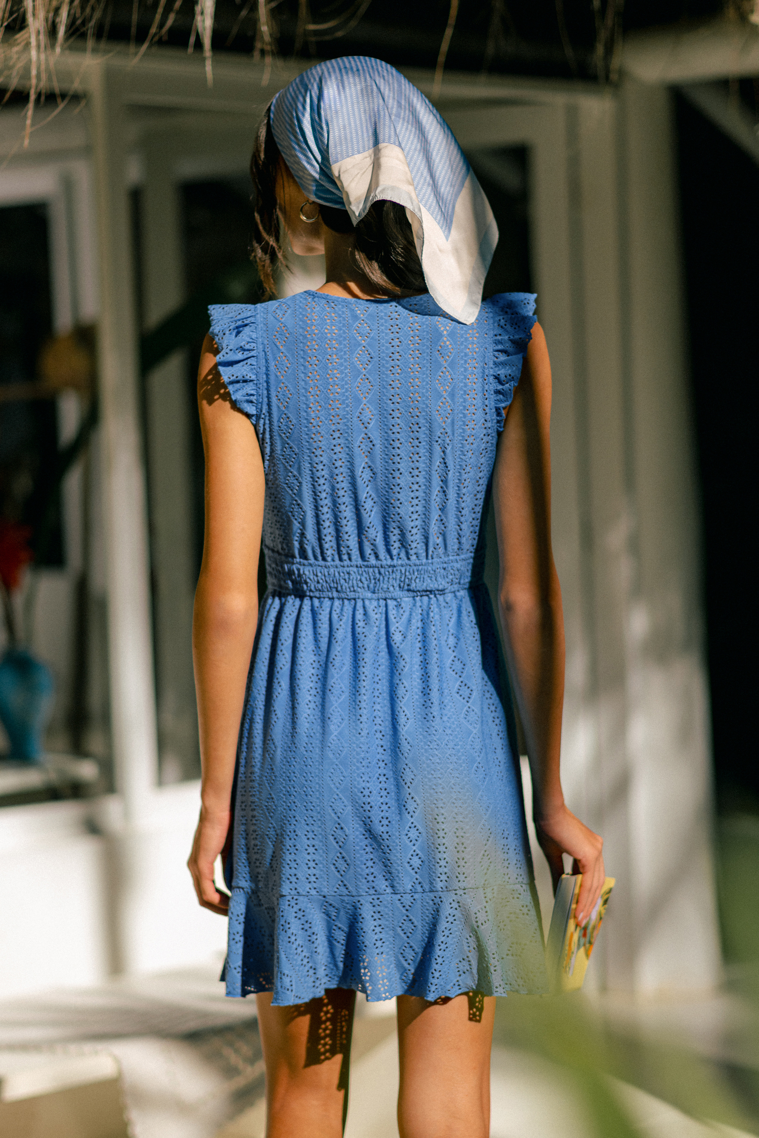 Change of Pace Blue Mini Dress