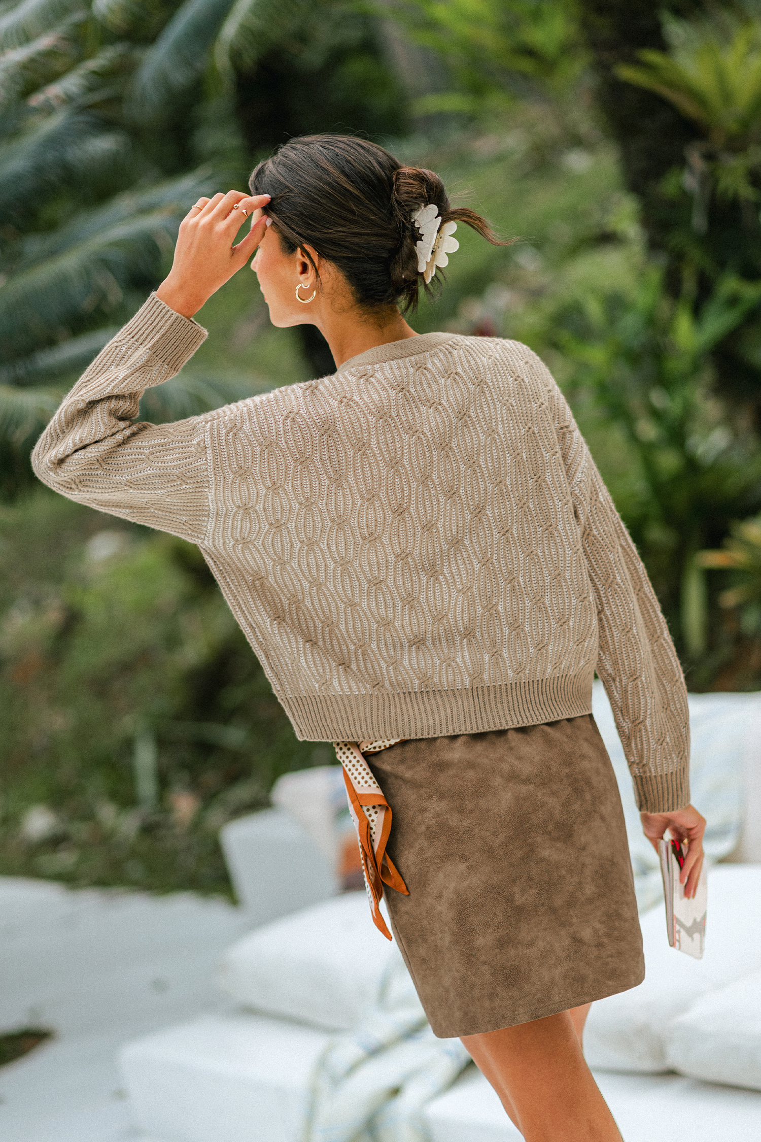 Forever Classic Tan Cardigan