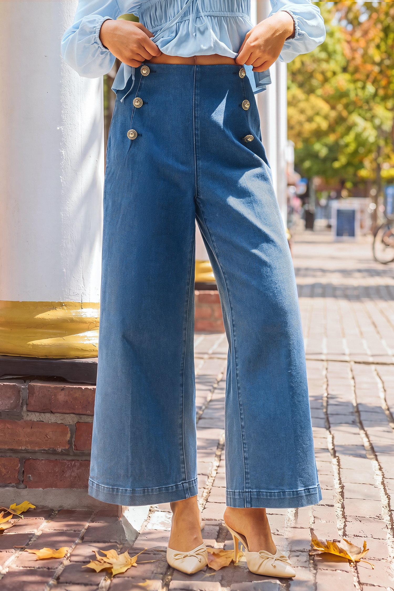 Jeans lavaggio scuro pronti a tutto
