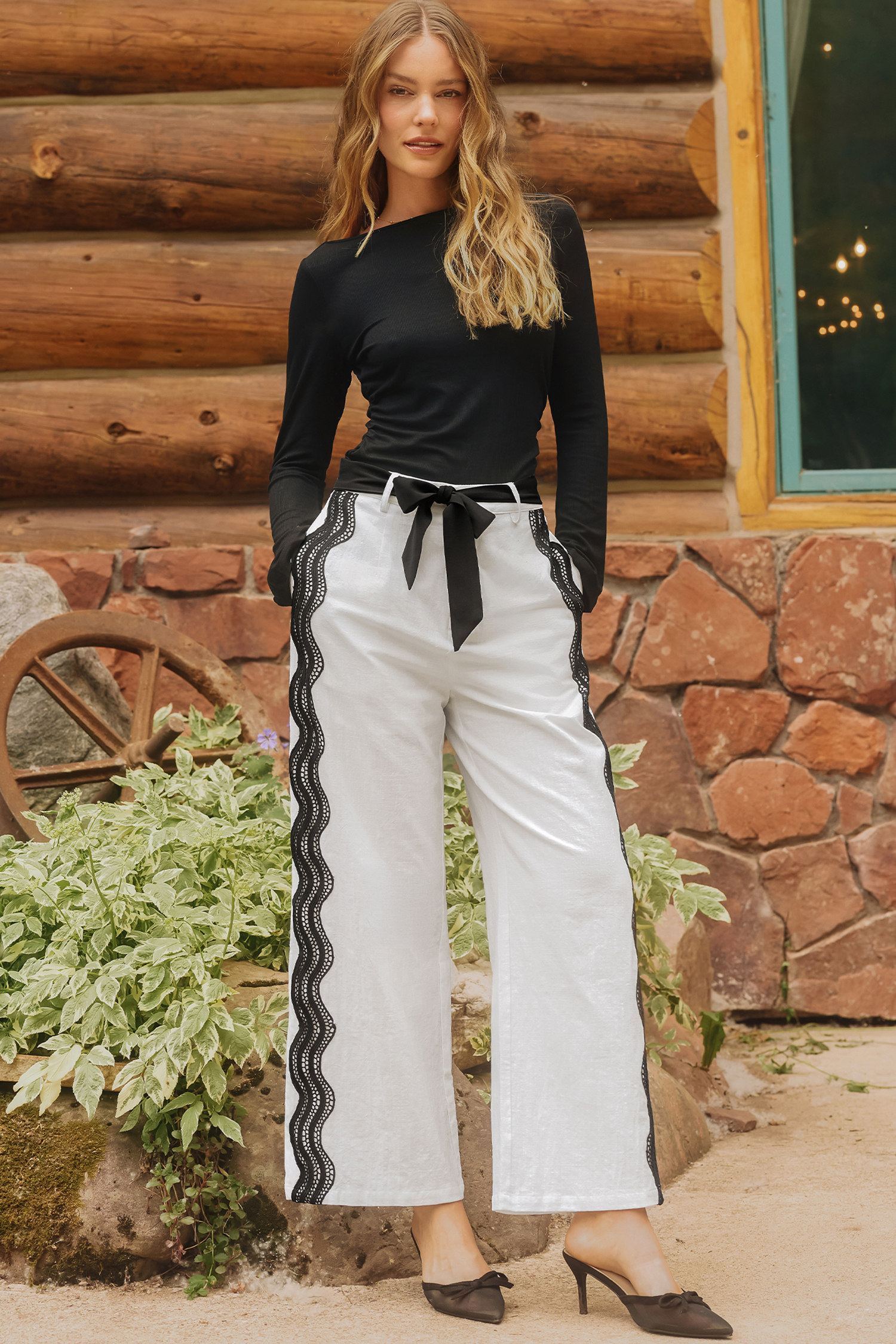 Needed This Two-Toned Pants