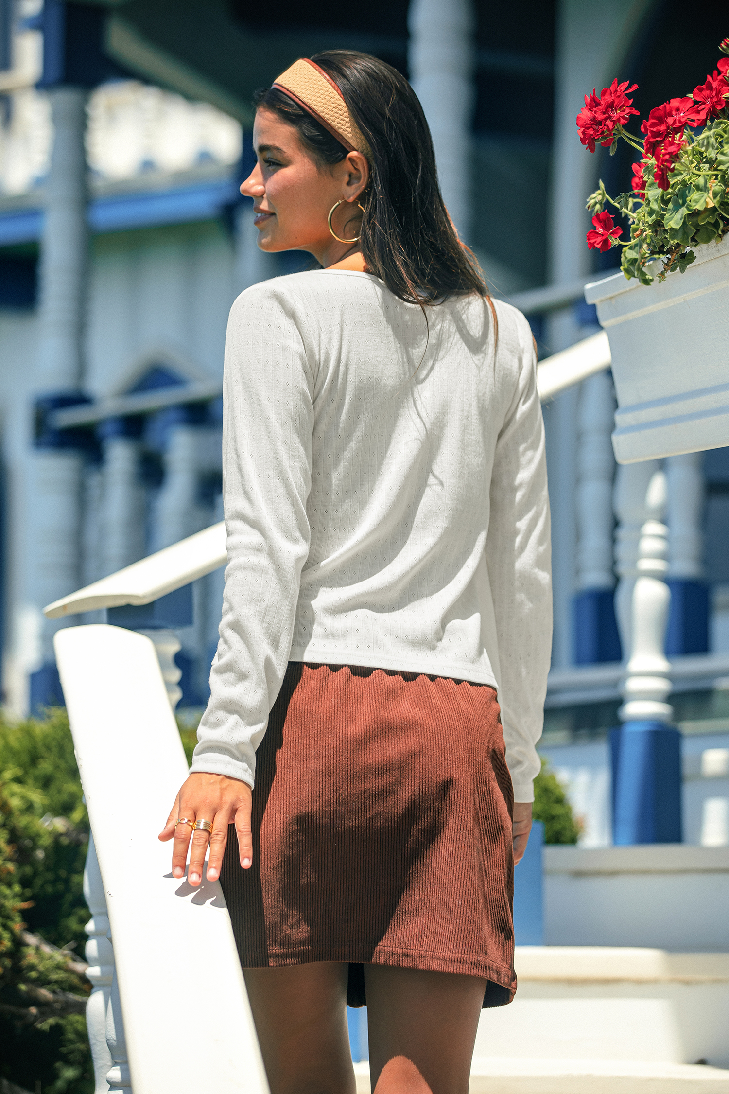 Double the Fun Beige Top