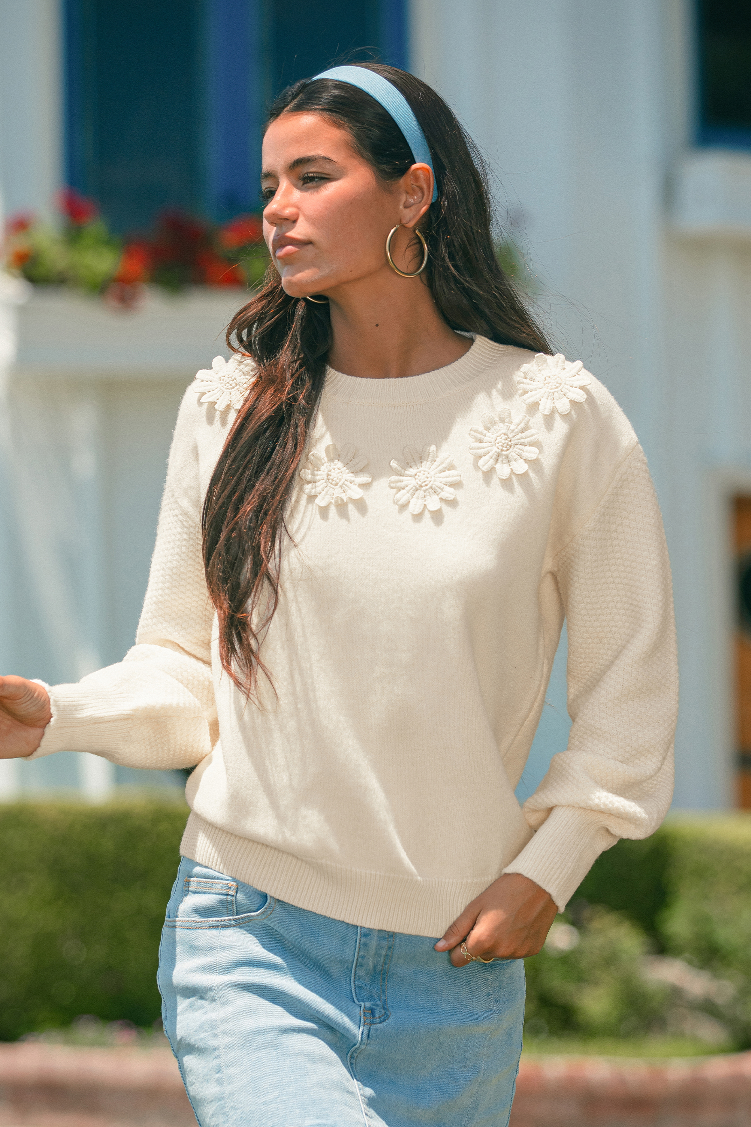 Pretty Things Beige Sweater