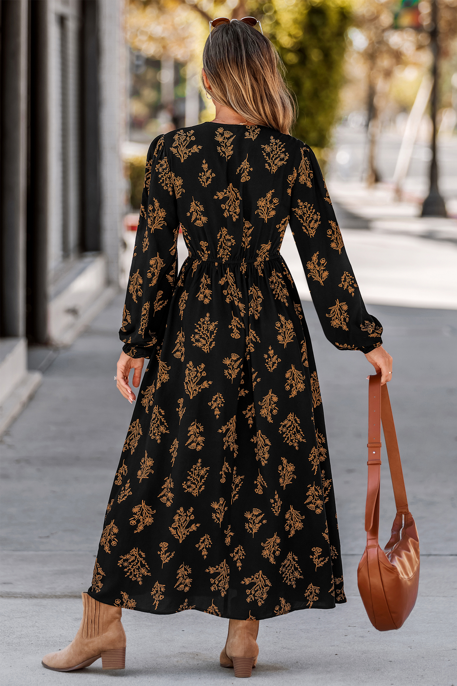 In Good Nature Floral Maxi Dress