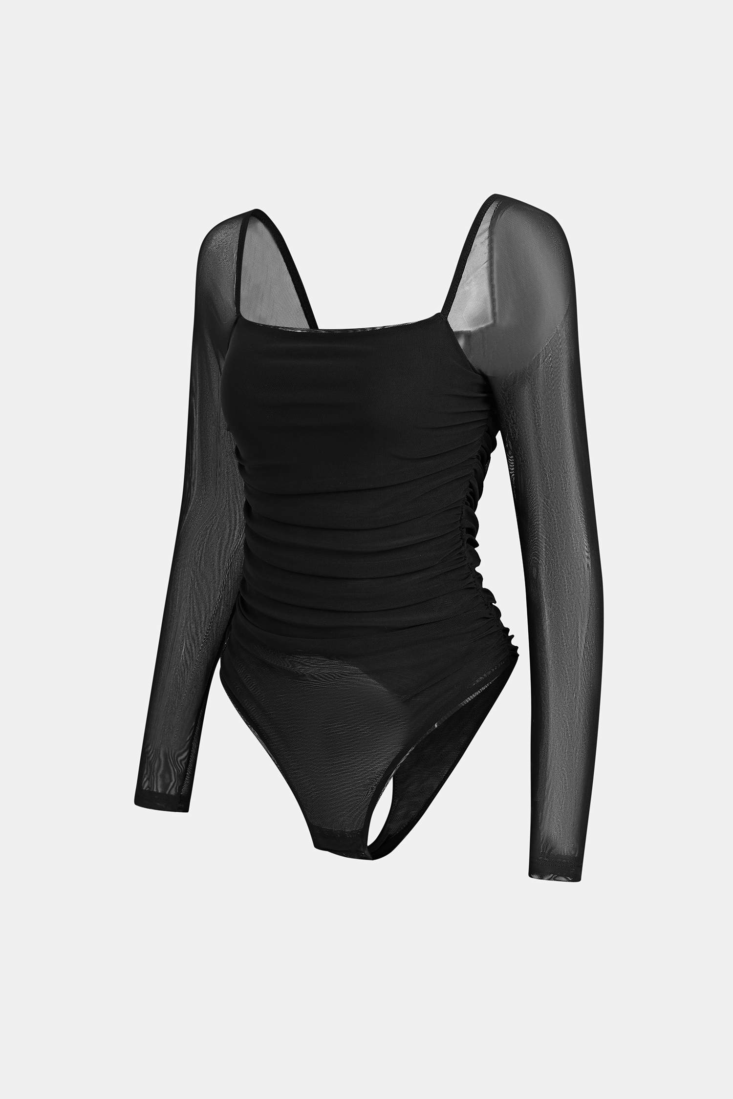 Next Level Black Shapewear Bodysuit