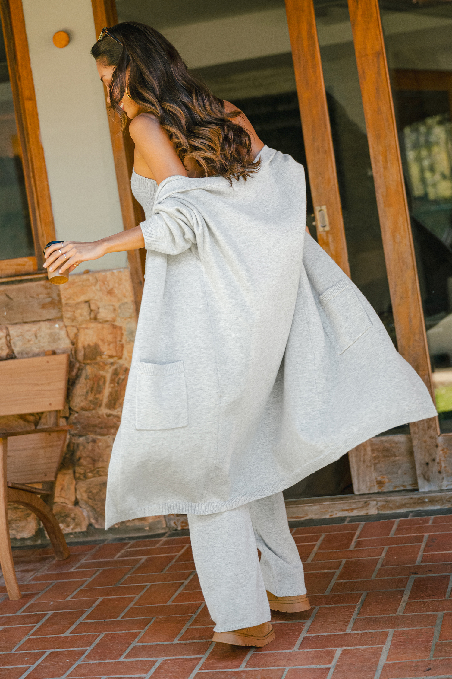 Cardigan grigio 