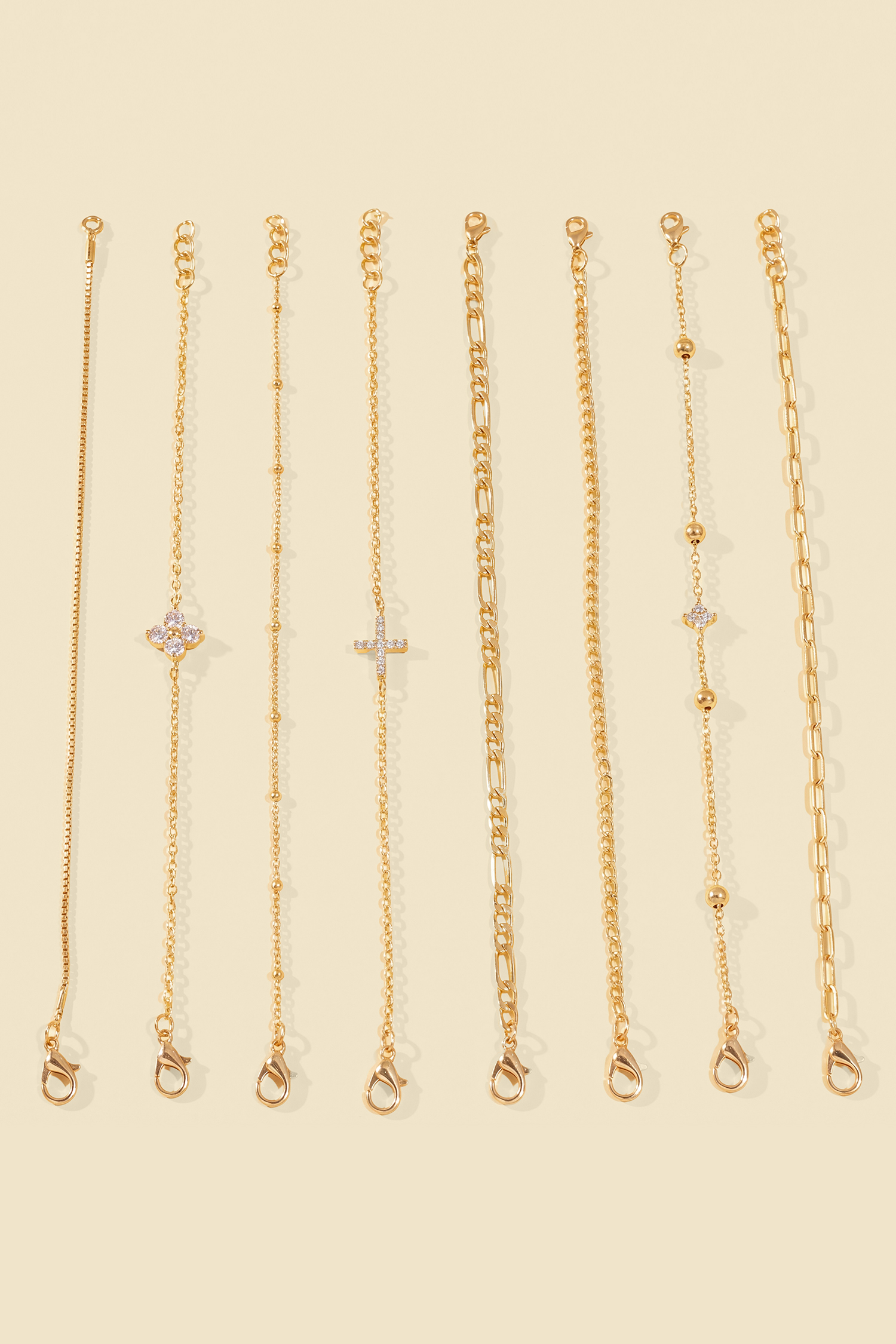 Positive Energy Gold-Tone Bracelet Set