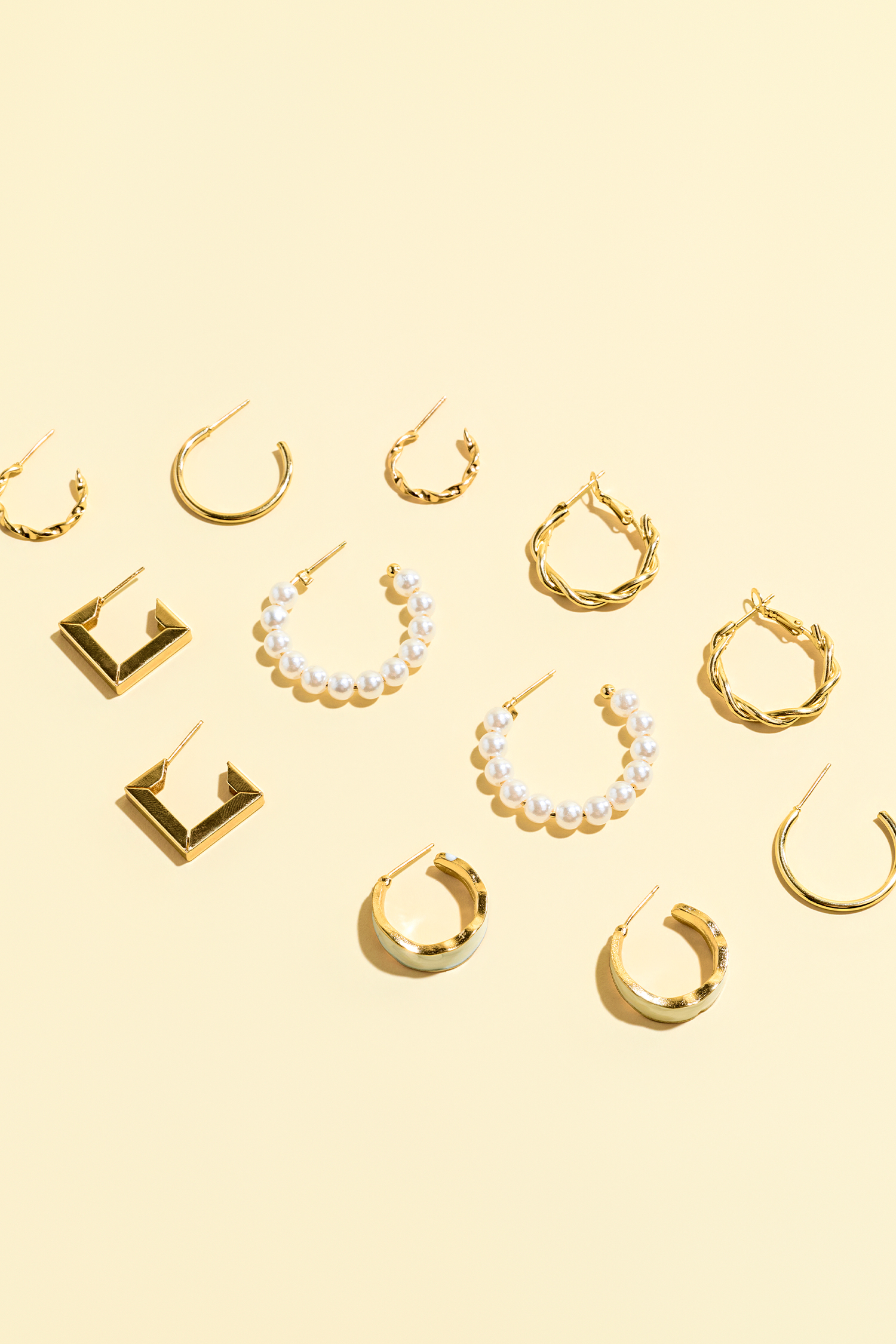 Girl Talk Gold-Tone Earrings Set