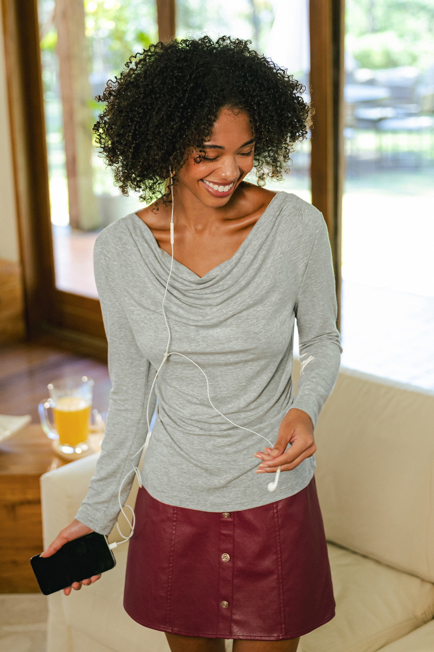 Evening Edition Grey Top