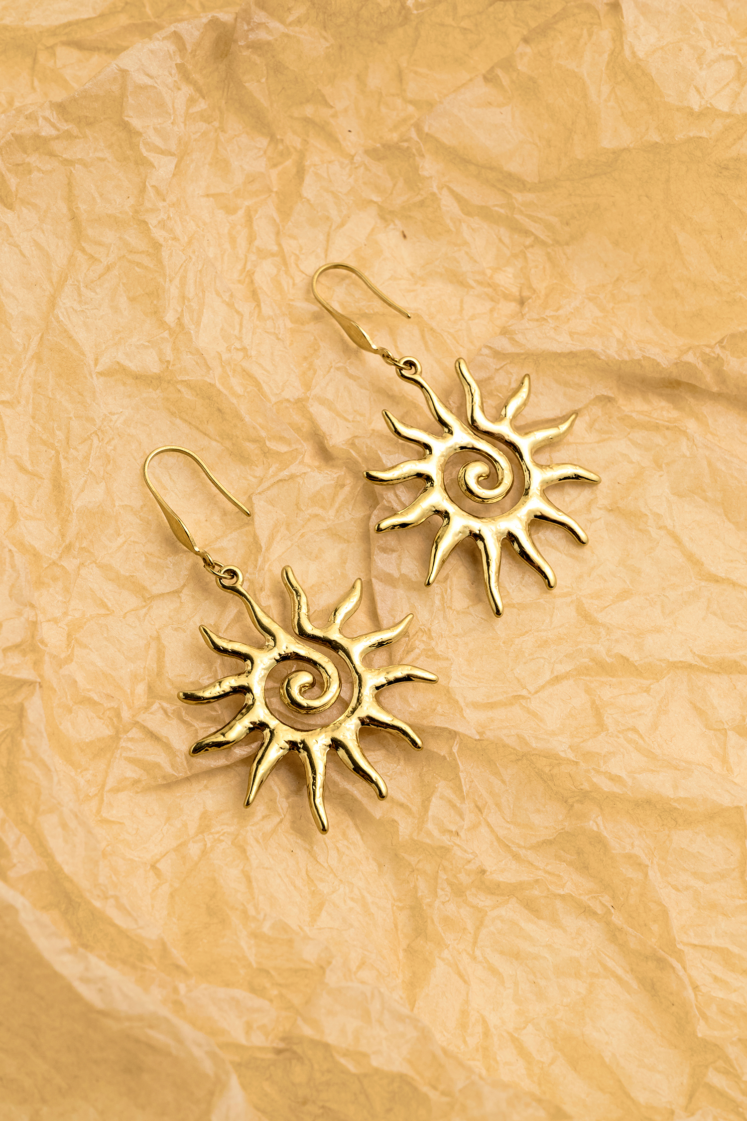 New Heights Gold-Tone Earrings