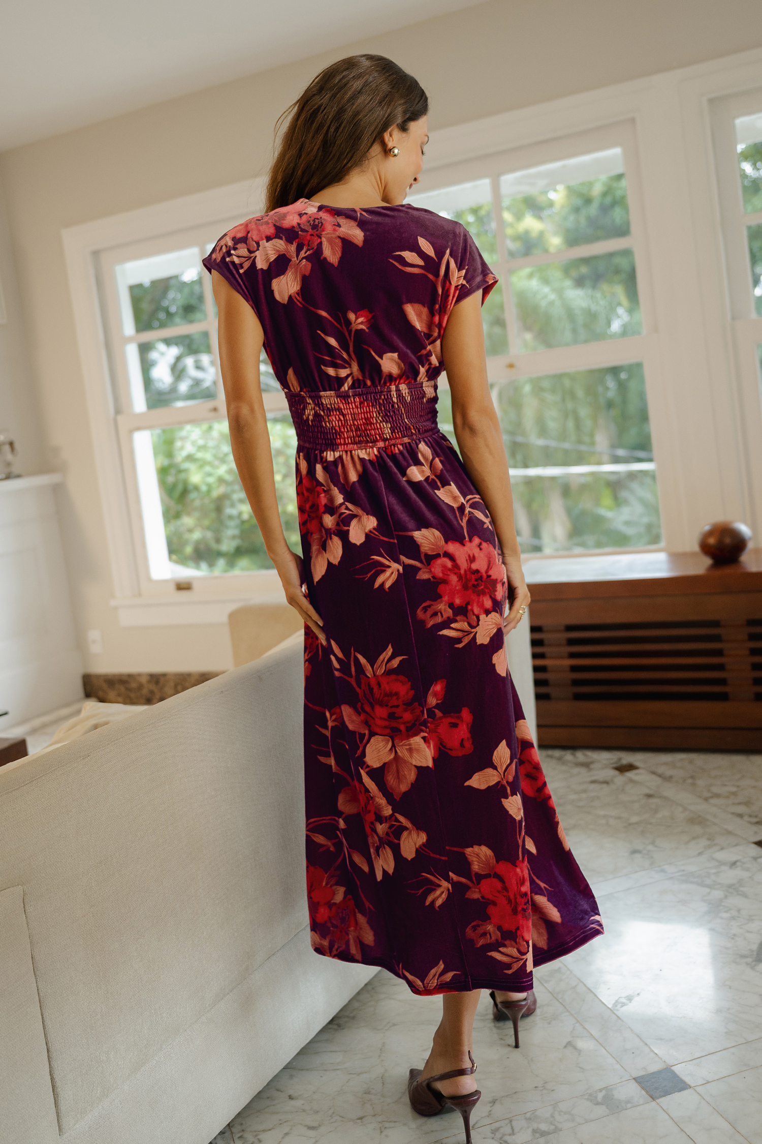Hidden Garden Floral Maxi Dress
