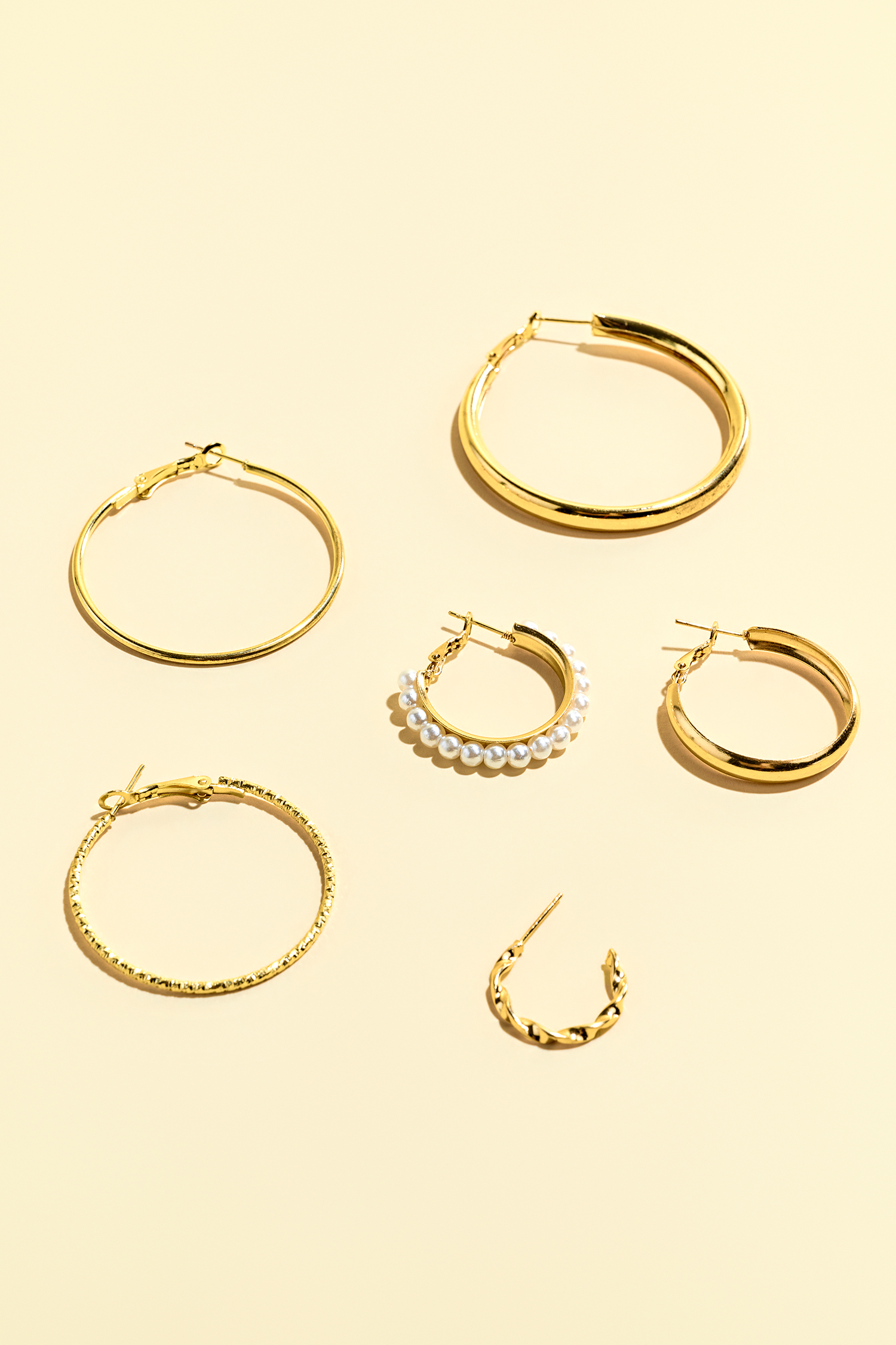 Girl Talk Gold-Tone Earrings Set