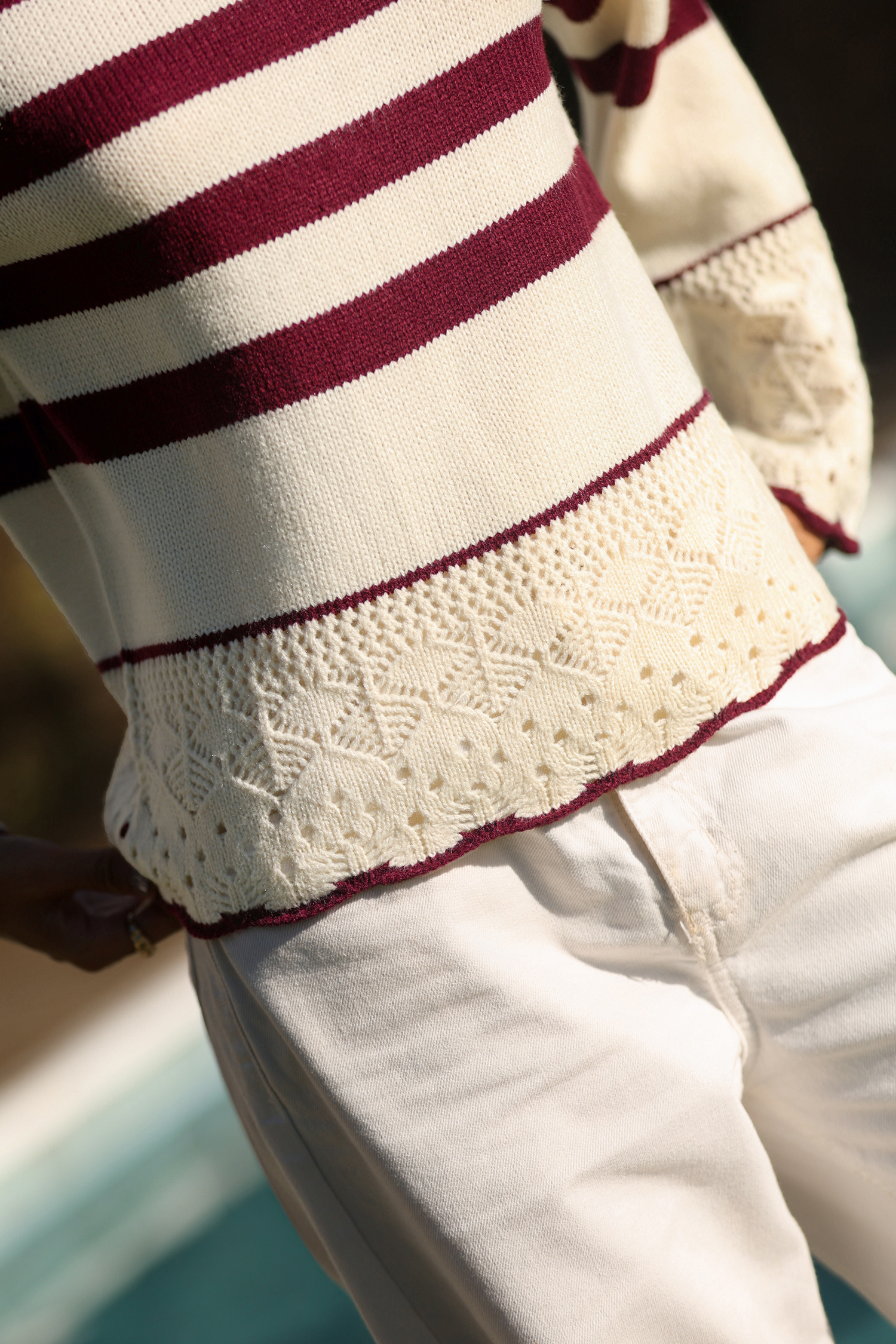 Maglione a righe Point of View