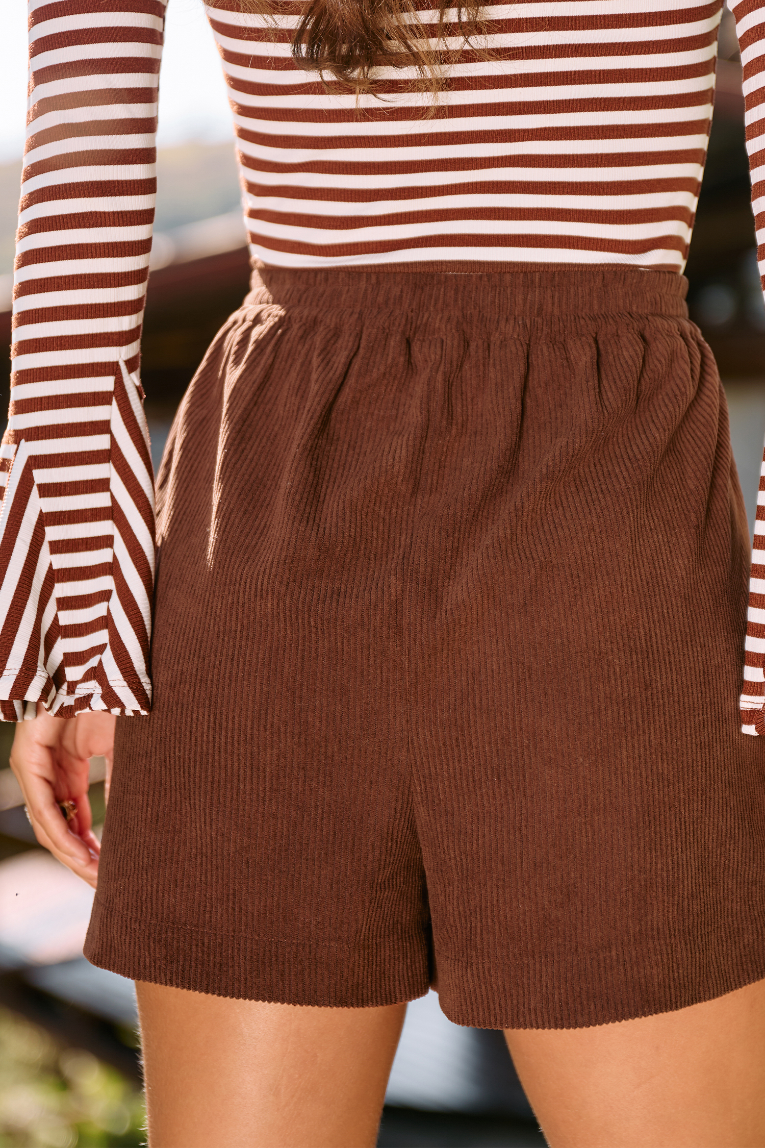 Wild Woods Brown Shorts