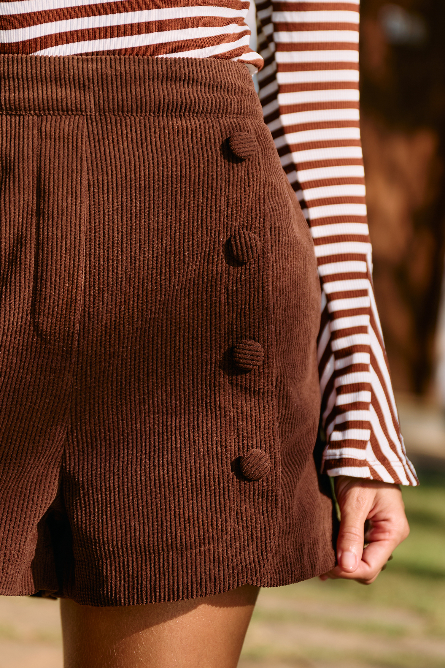 Wild Woods Brown Shorts