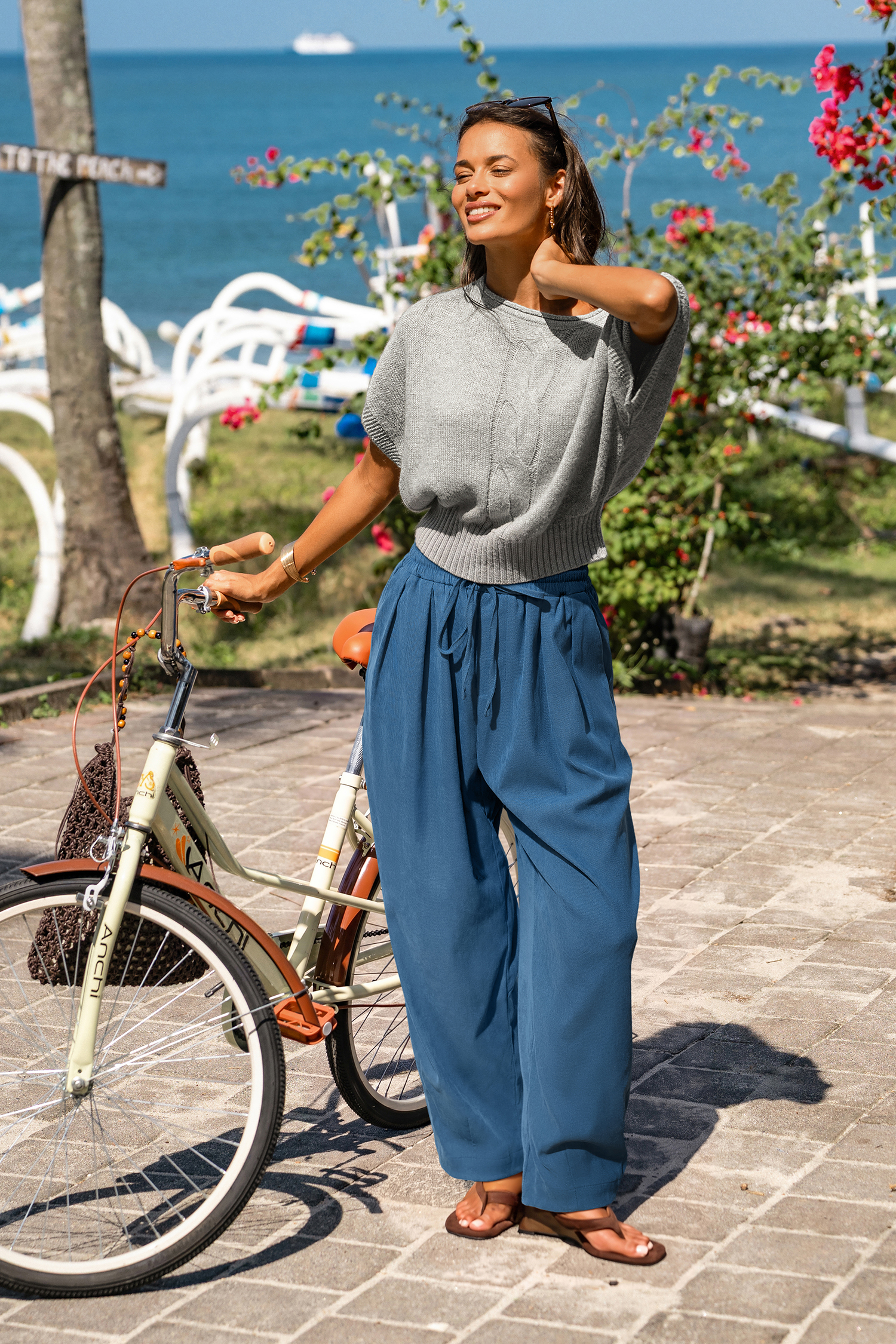 Sunset Society Blue Pants
