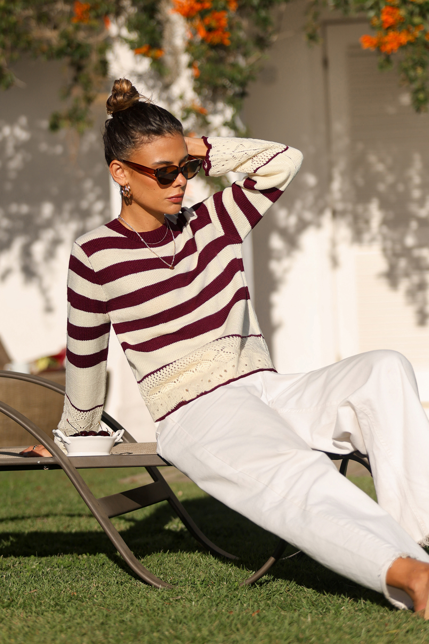 Maglione a righe Point of View