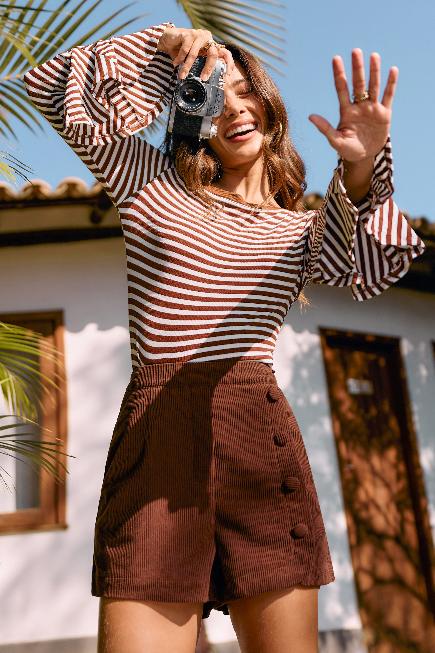 Wild Woods Brown Shorts