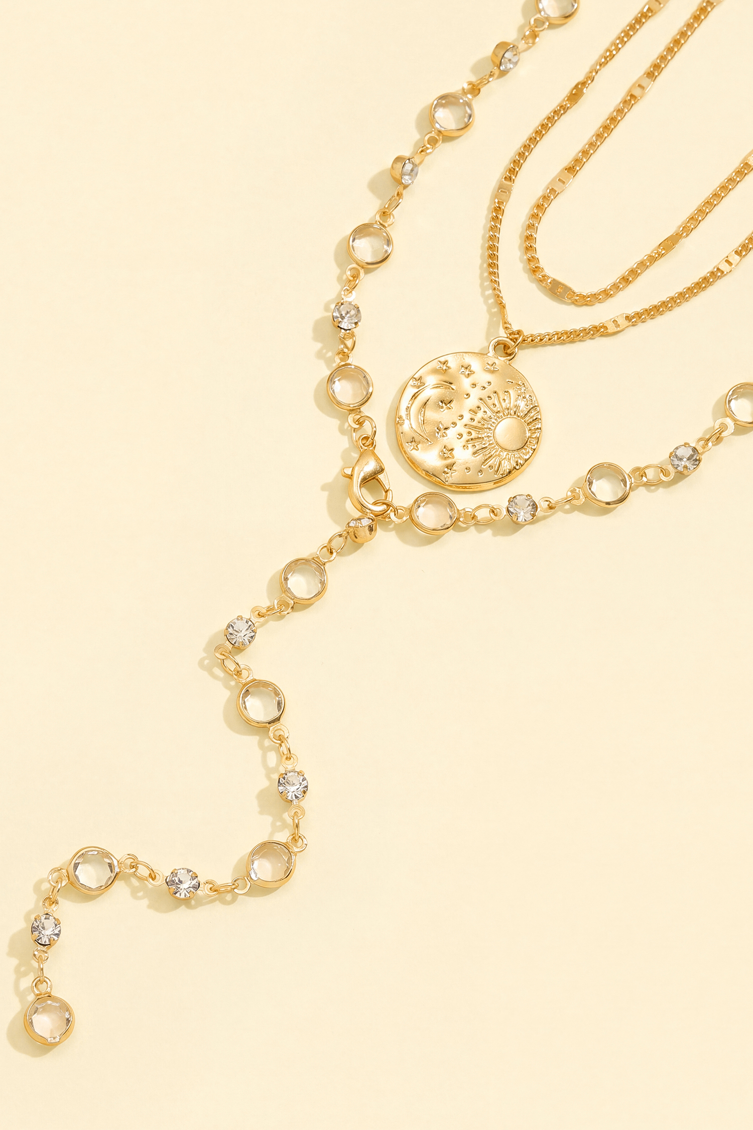 Captivating Gold-Tone Necklace Set