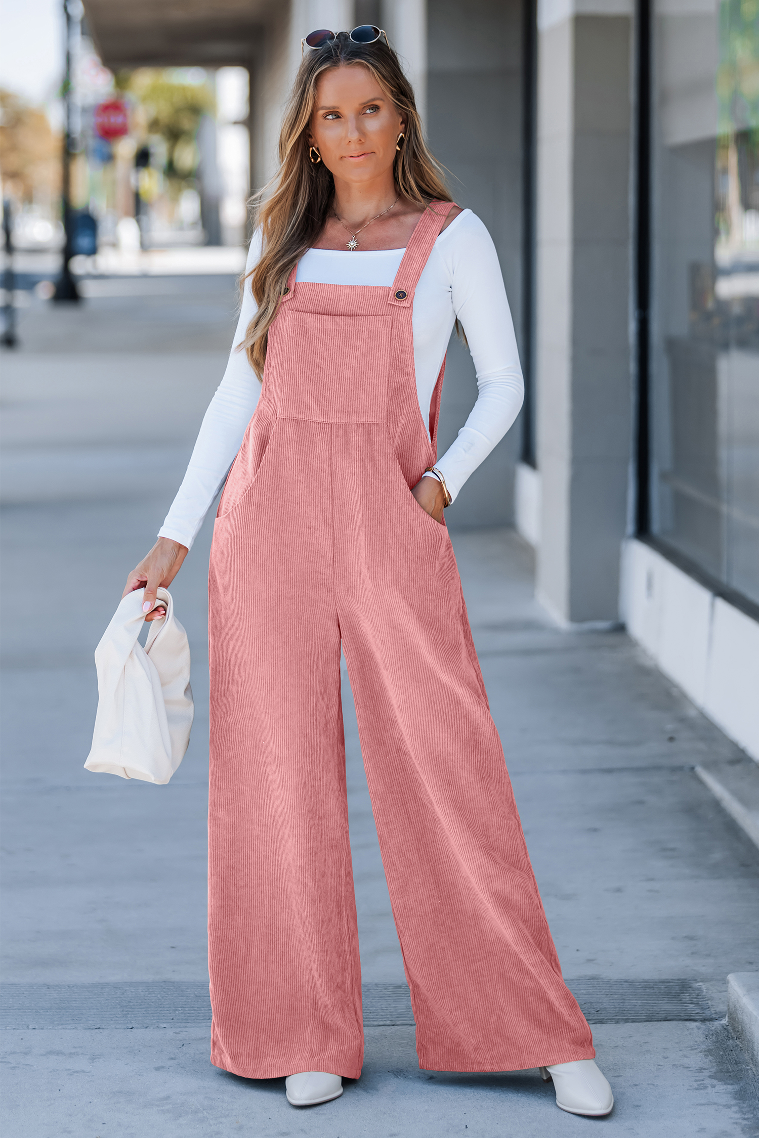 Fireside Fun Pink Jumpsuit