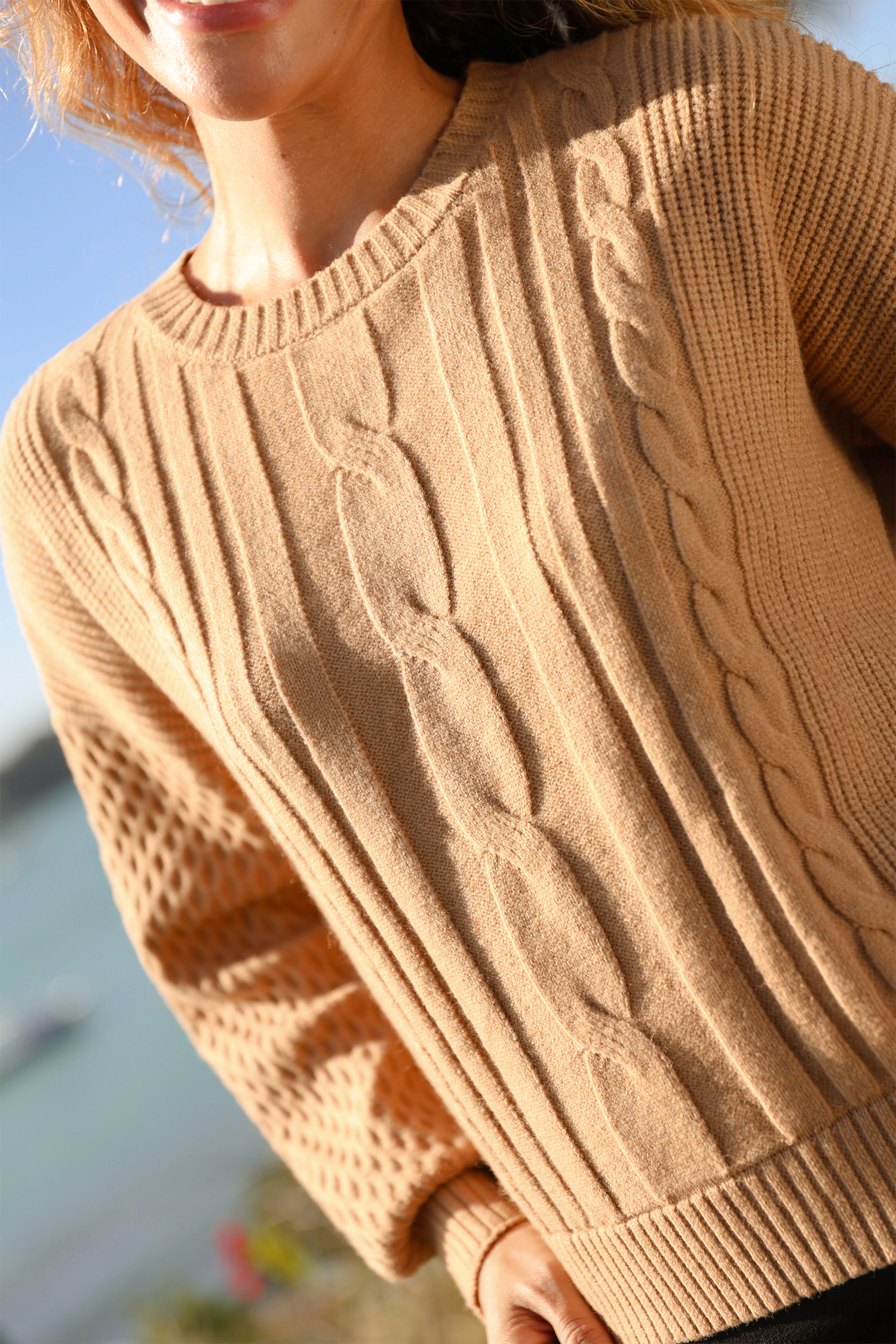 Maglione marrone scuro