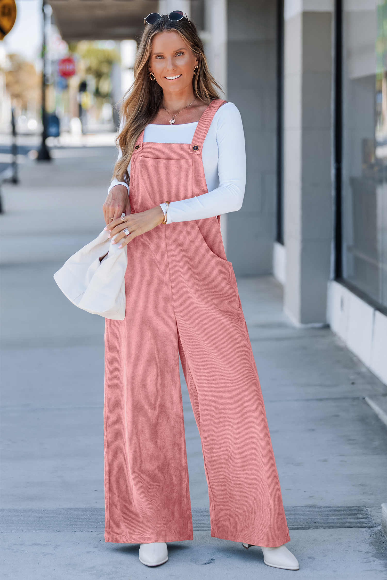 Fireside Fun Pink Jumpsuit