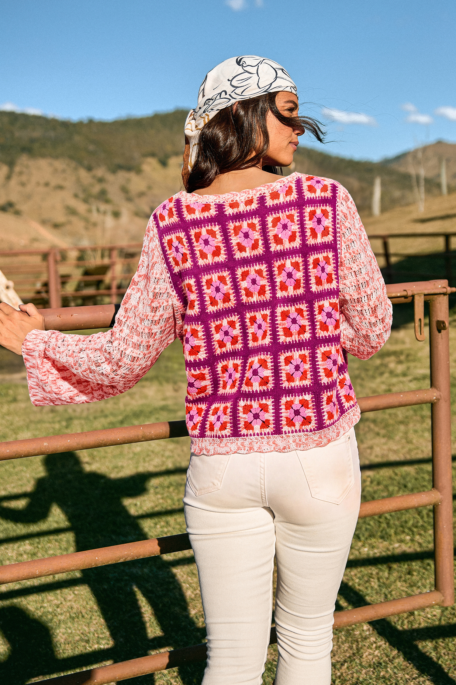 Piece By Piece Floral Cardigan