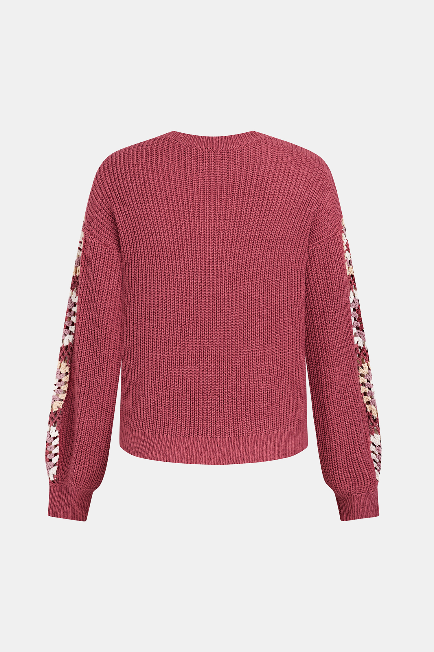 Wildflower Crochet Pink Sweater