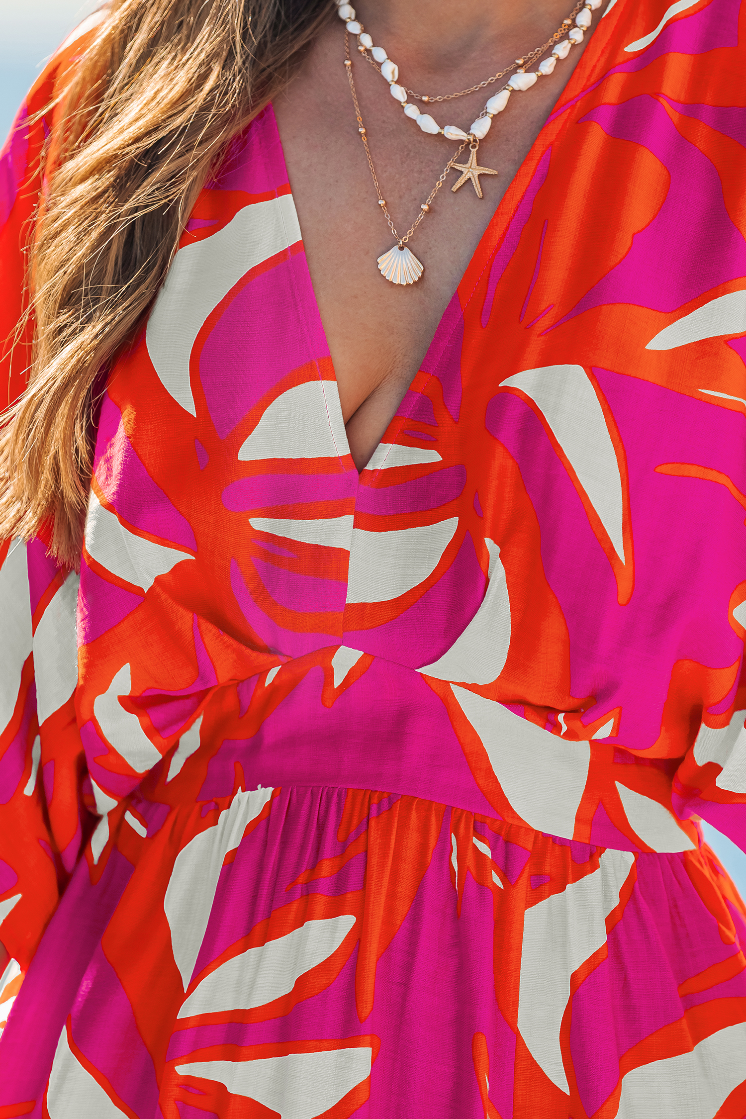 Feel It in My Soul Tropical Midi Dress