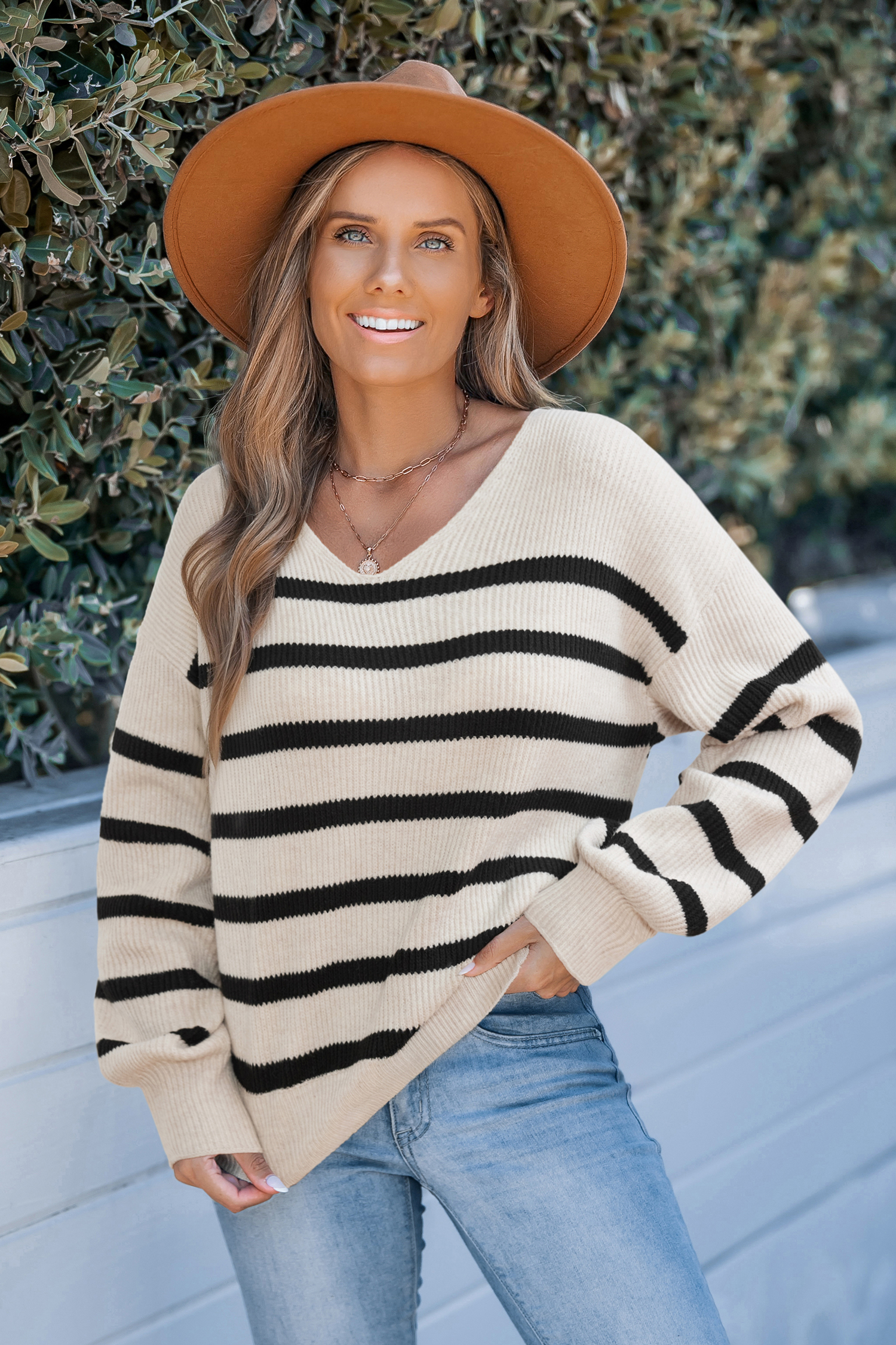 Little Comforts Striped Jumper