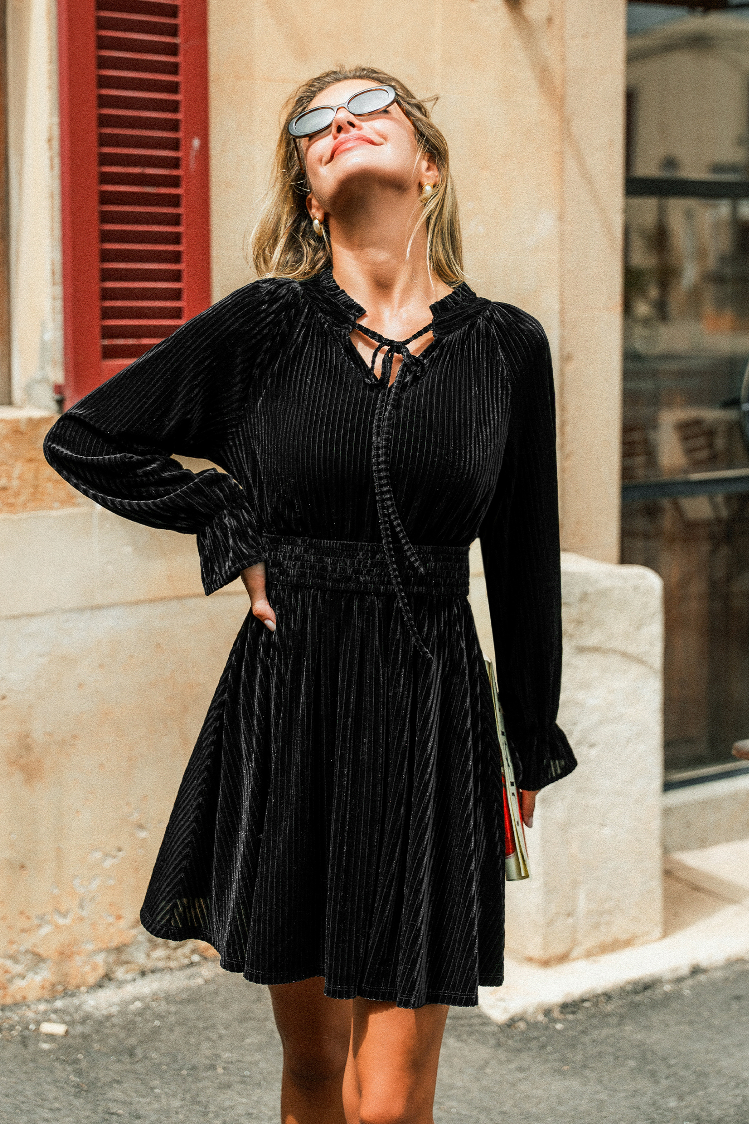 Simply Elegant Black Mini Dress