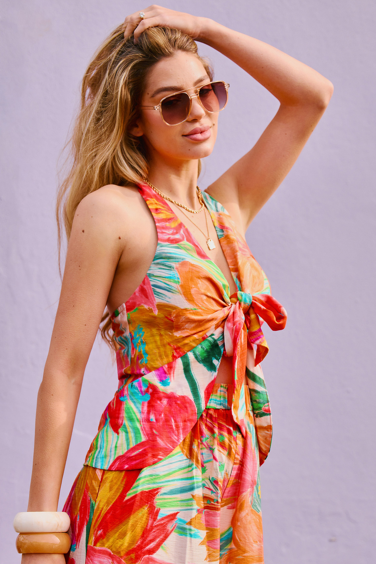 Bloom Naturally Floral Top