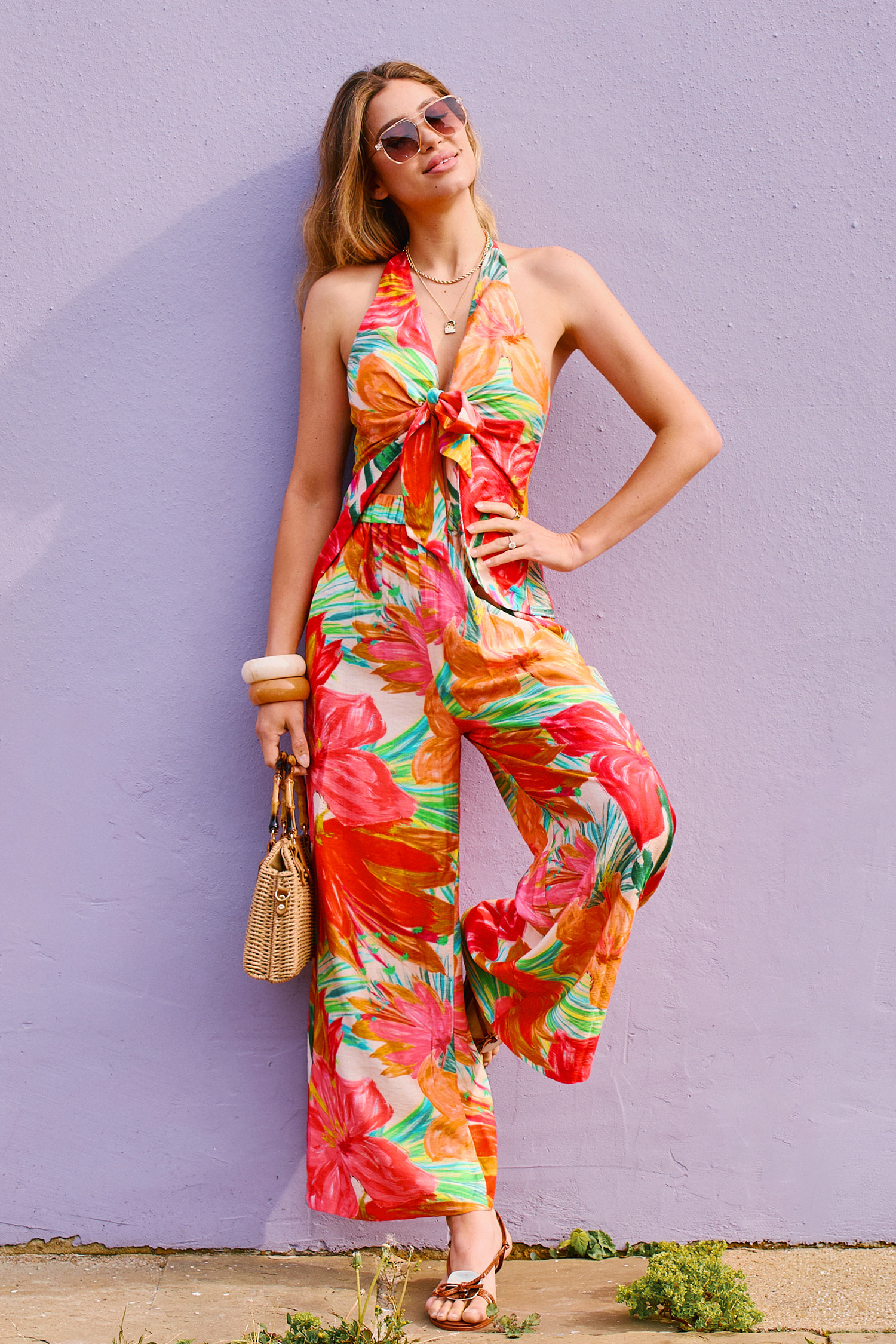 Bloom Naturally Floral Top