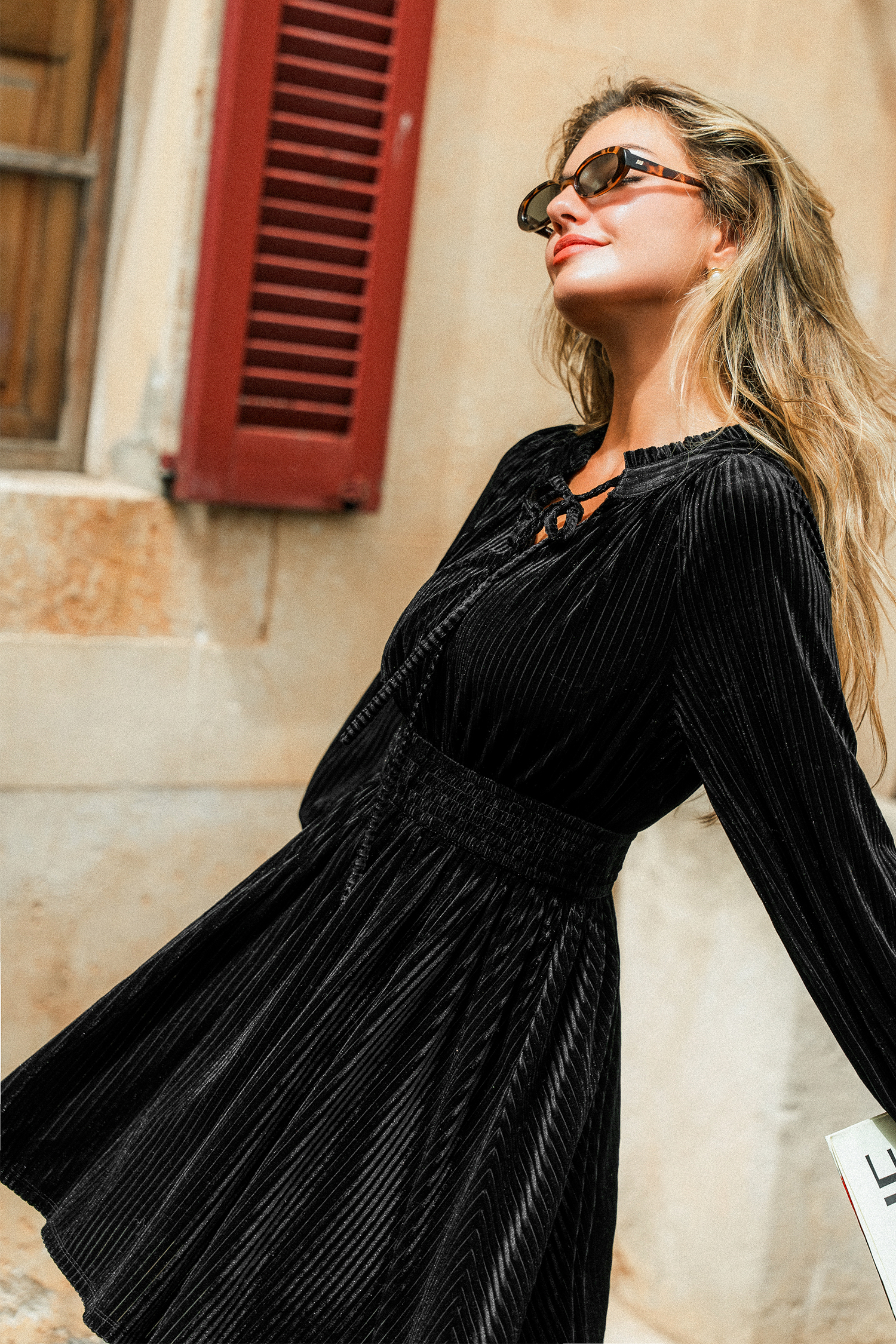 Simply Elegant Black Mini Dress