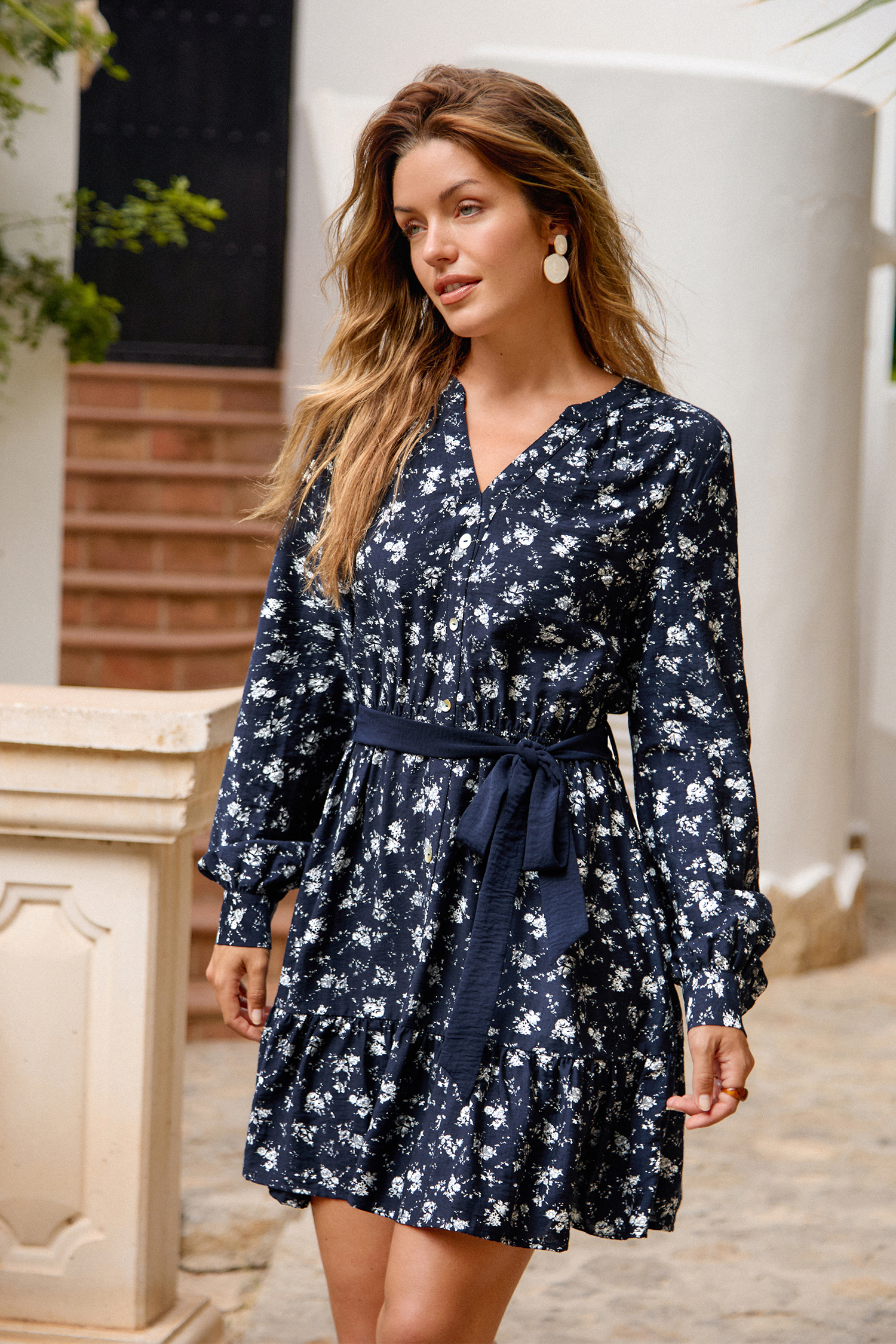 Dressed to Bloom Floral Mini Dress