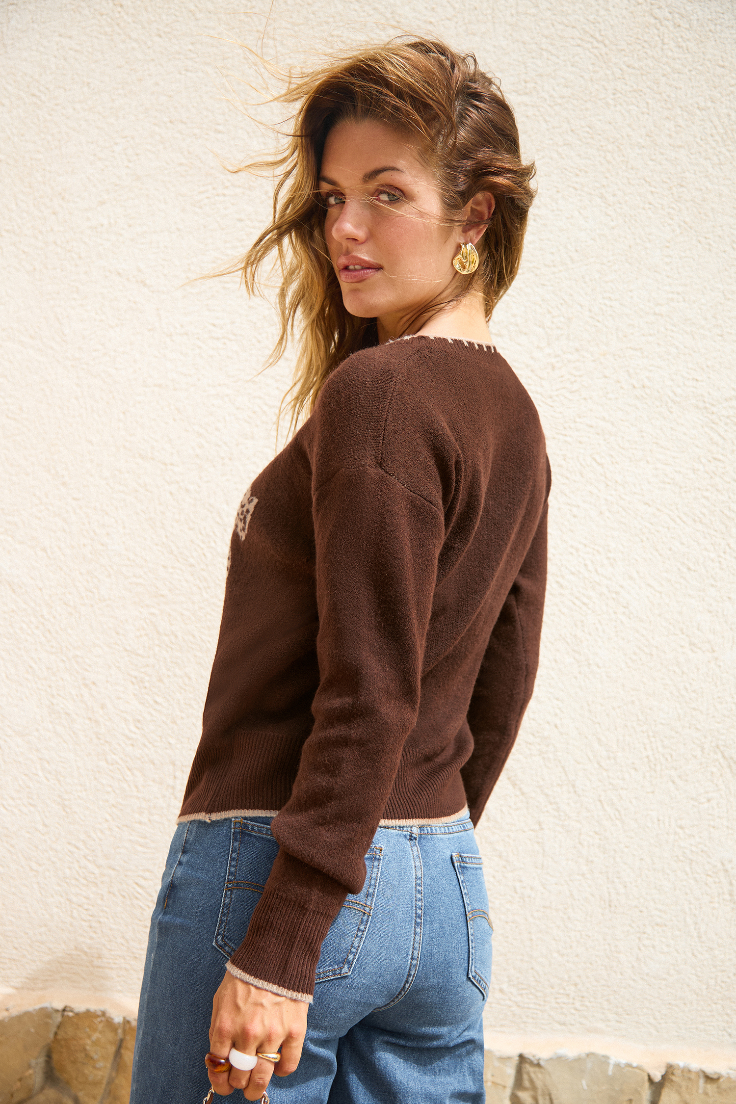One of a Kind Leopard Sweater