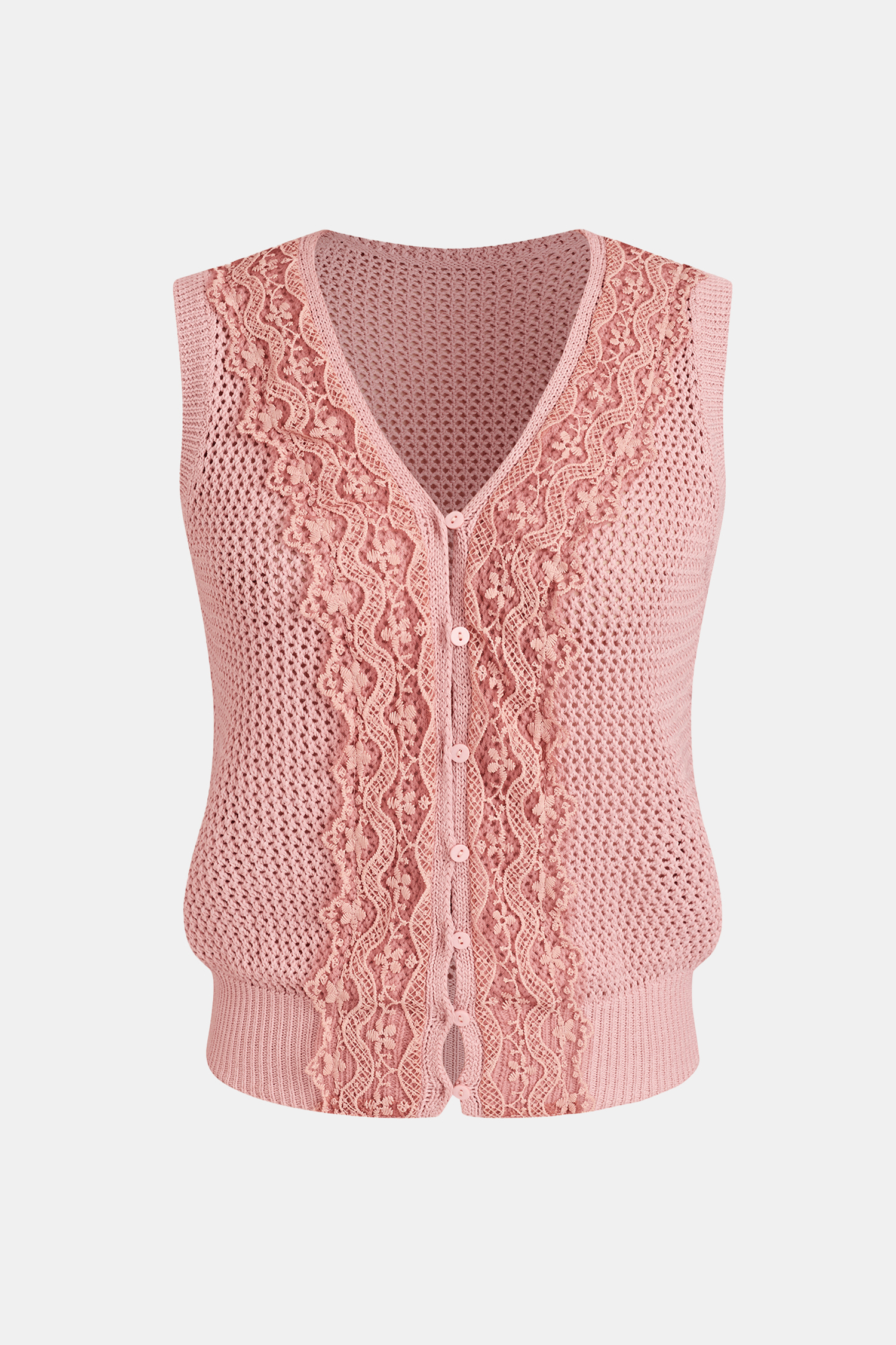 Pretty Moves Pink Sweater Vest