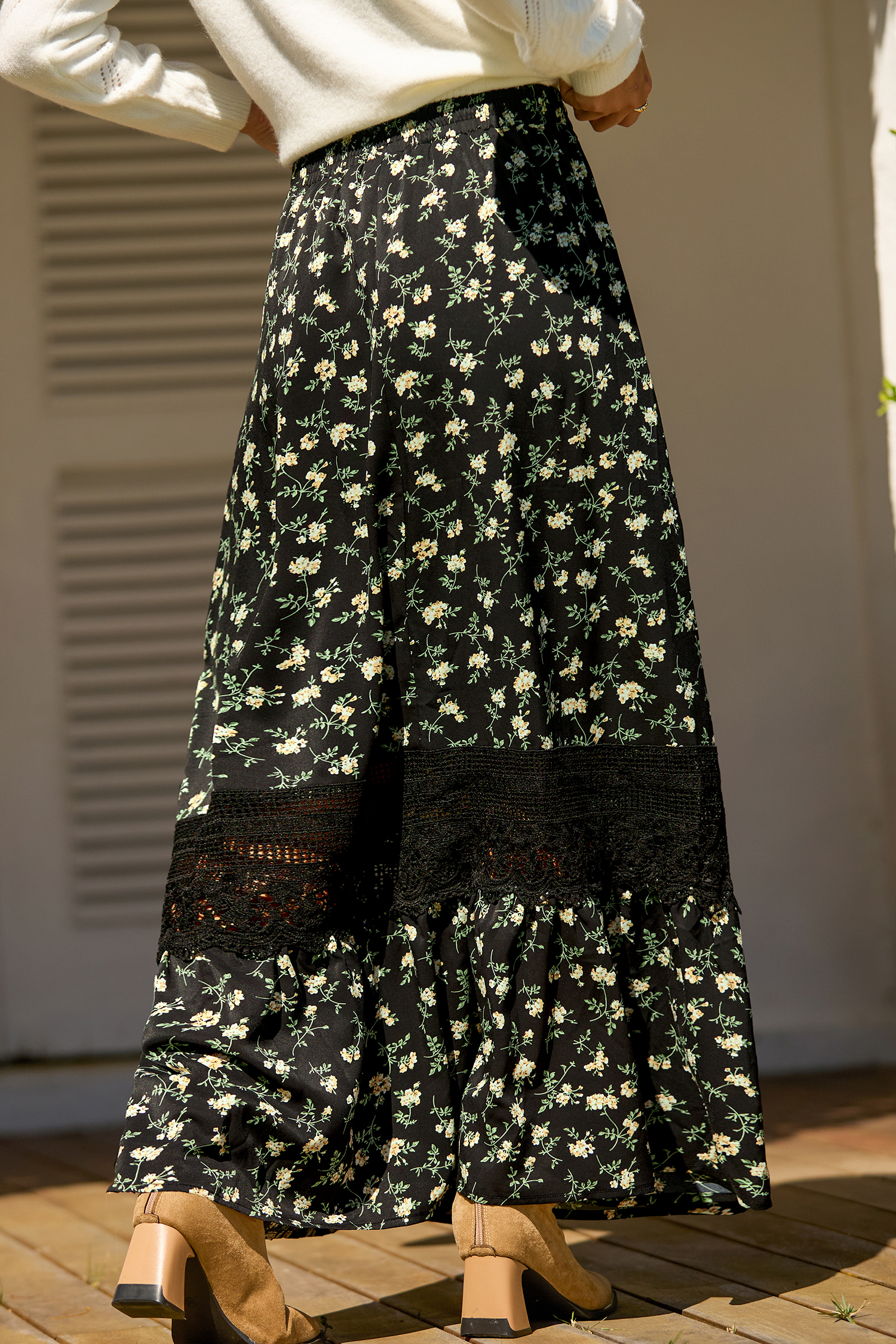 Picked for You Floral Maxi Skirt