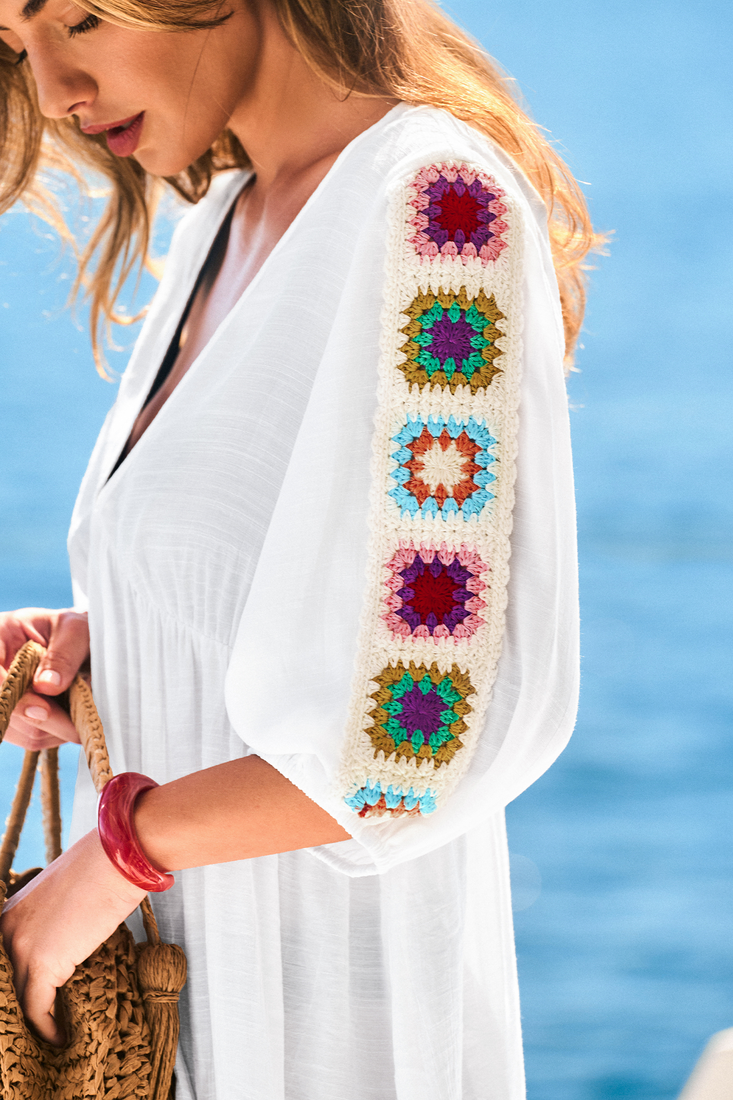Coastal Drive Cover-Up Mini Dress