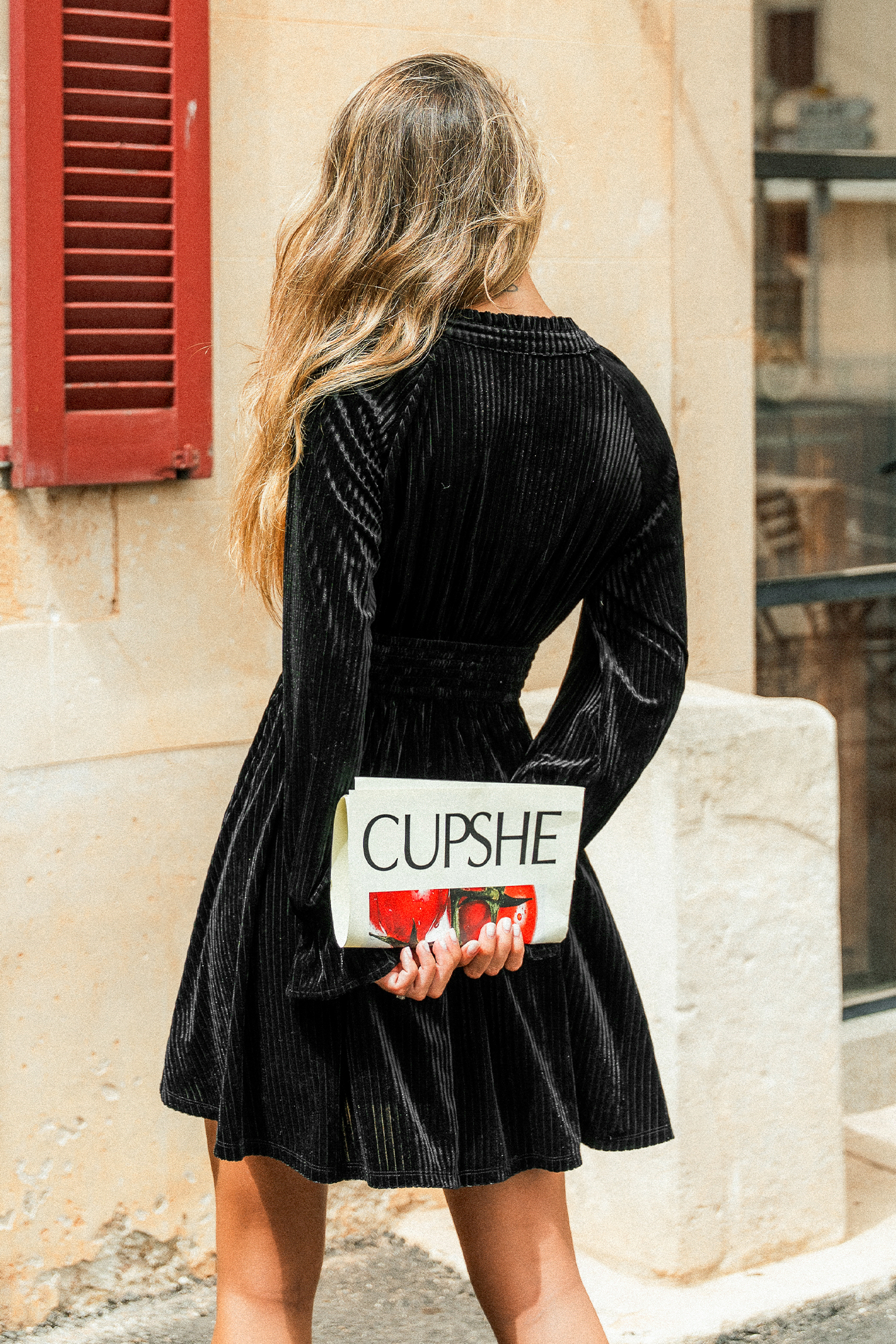 Simply Elegant Black Mini Dress