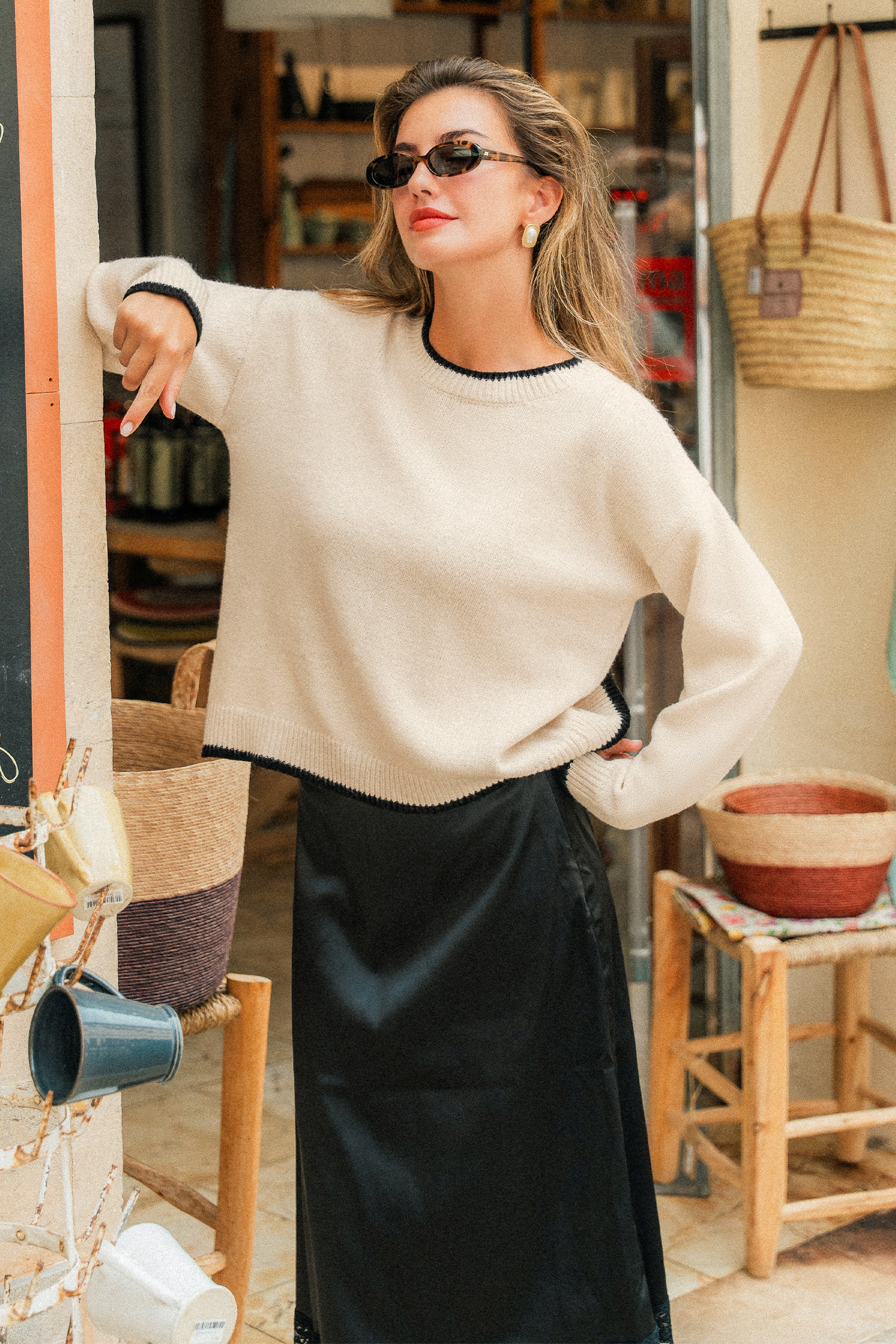 Just Cozy Beige Sweater