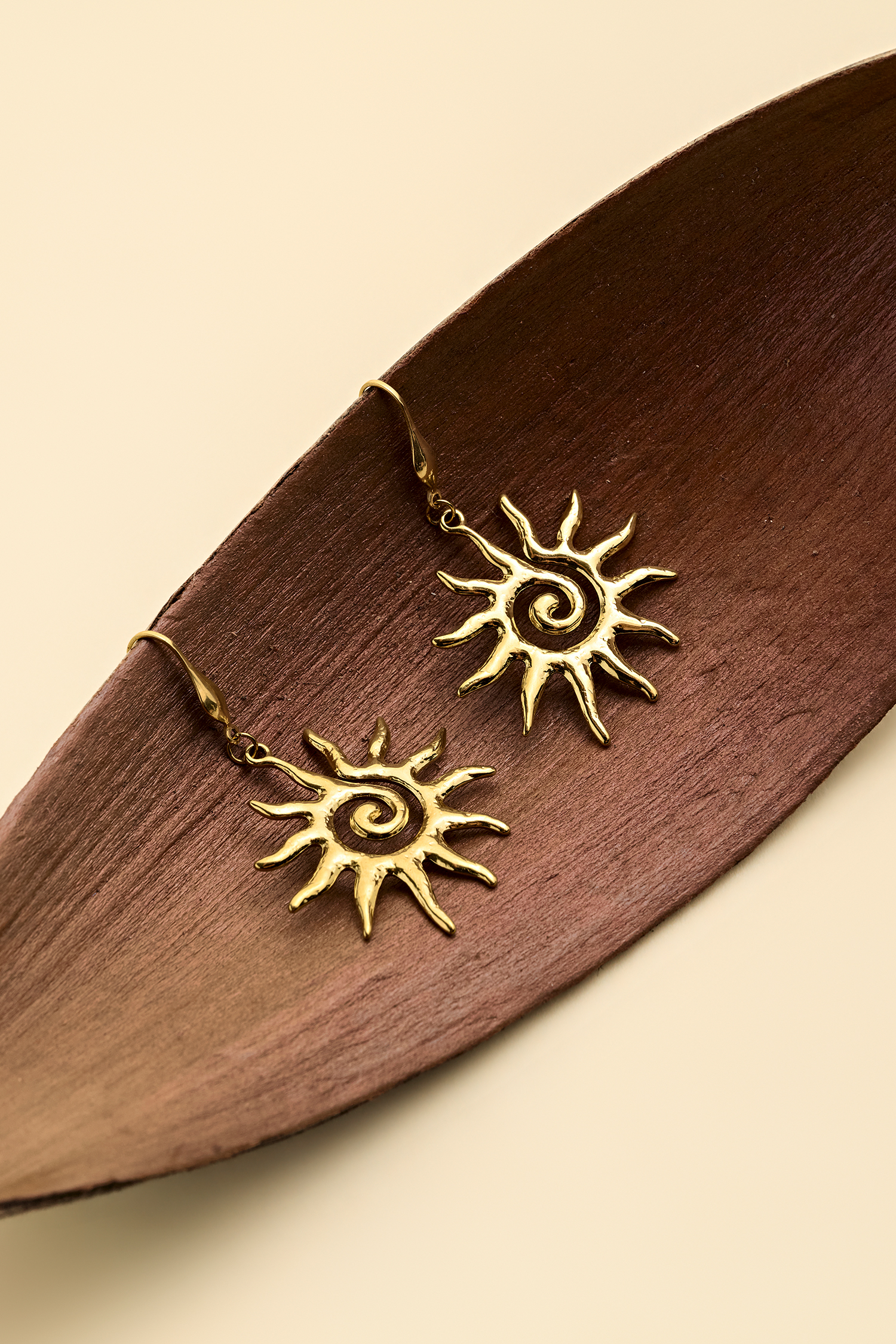 New Heights Gold-Tone Earrings