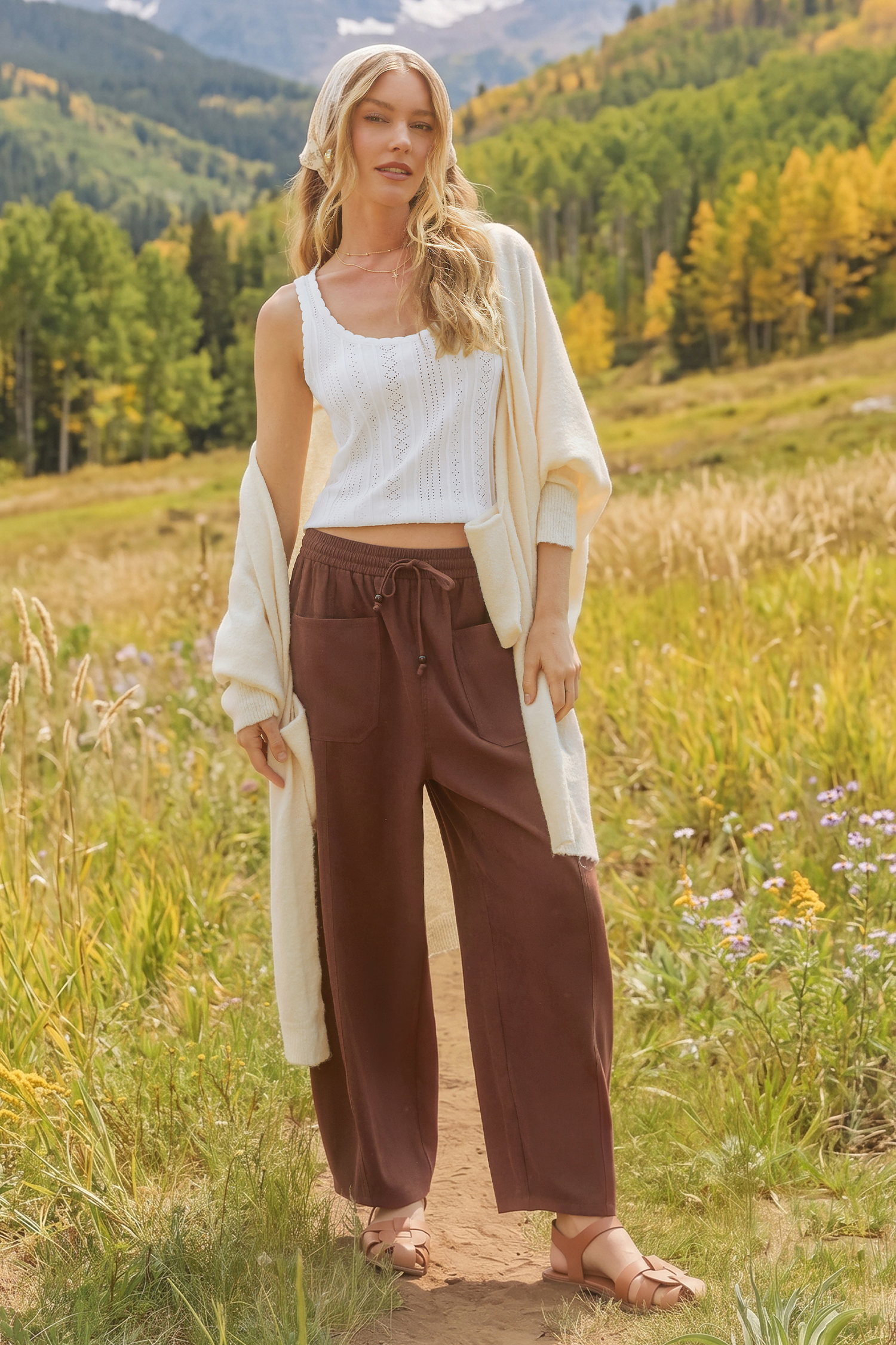 Cozy Season Brown Trousers