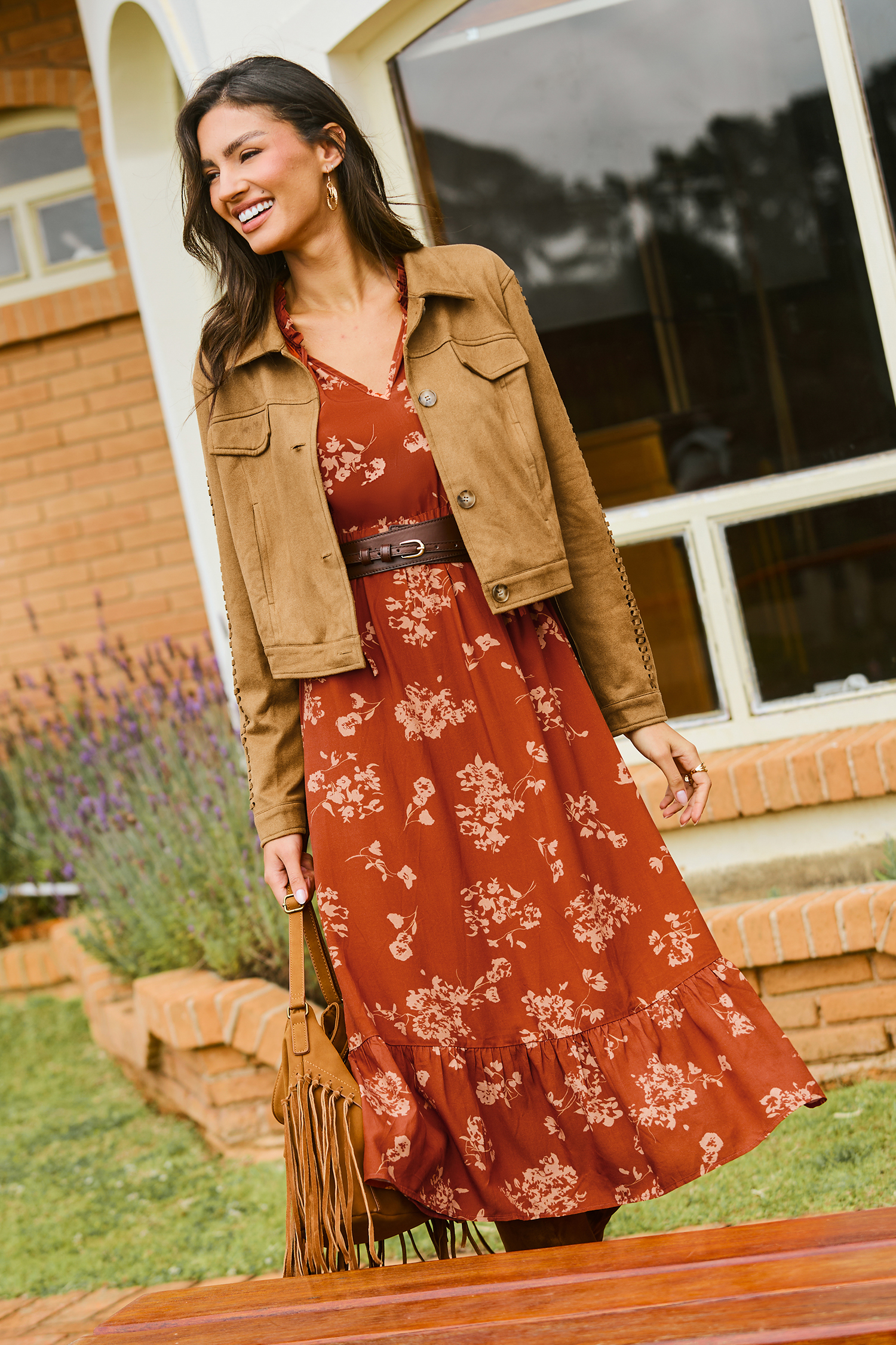 Wild One Faux Suede Jacket