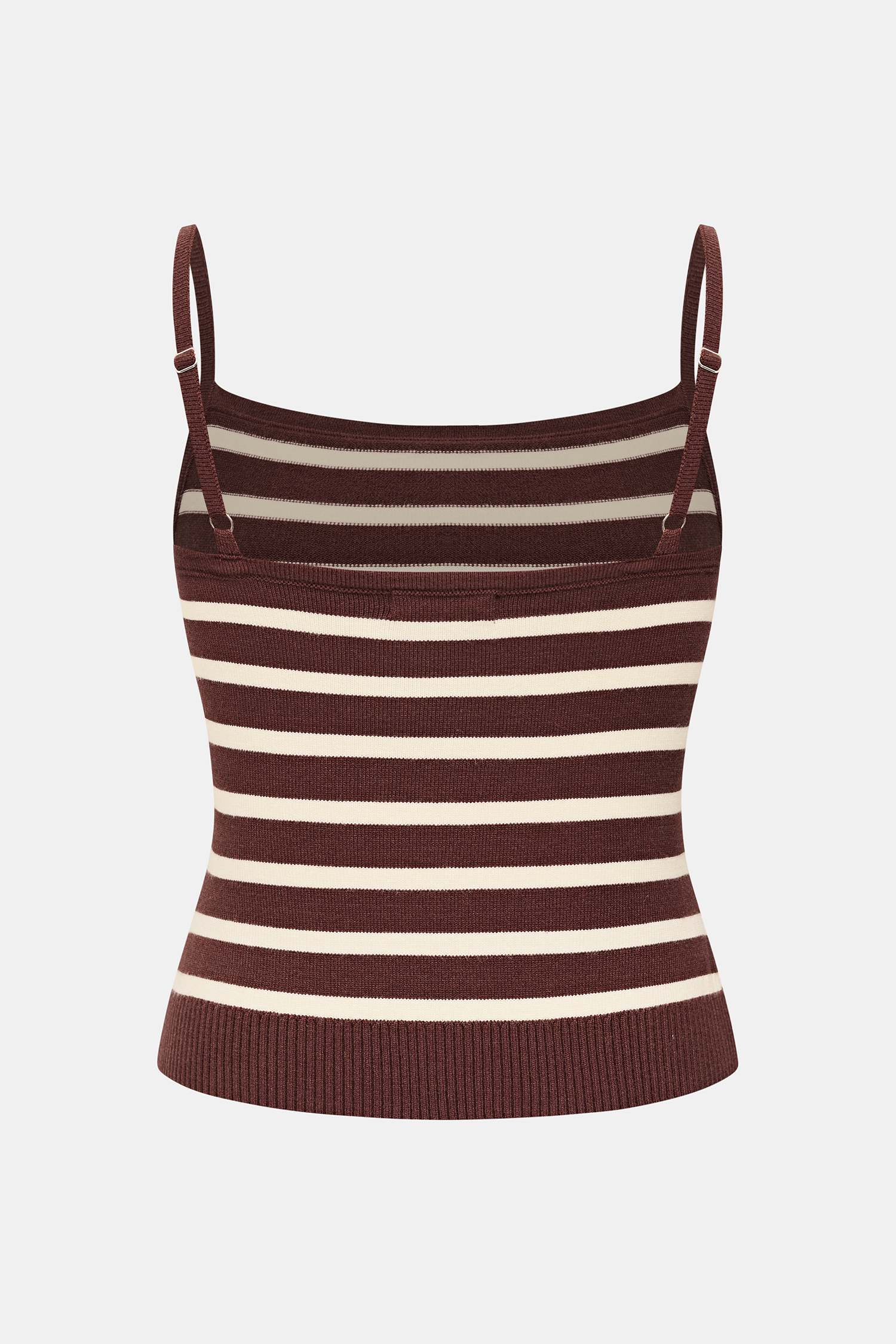 Warm & Fuzzy Striped Knit Cami