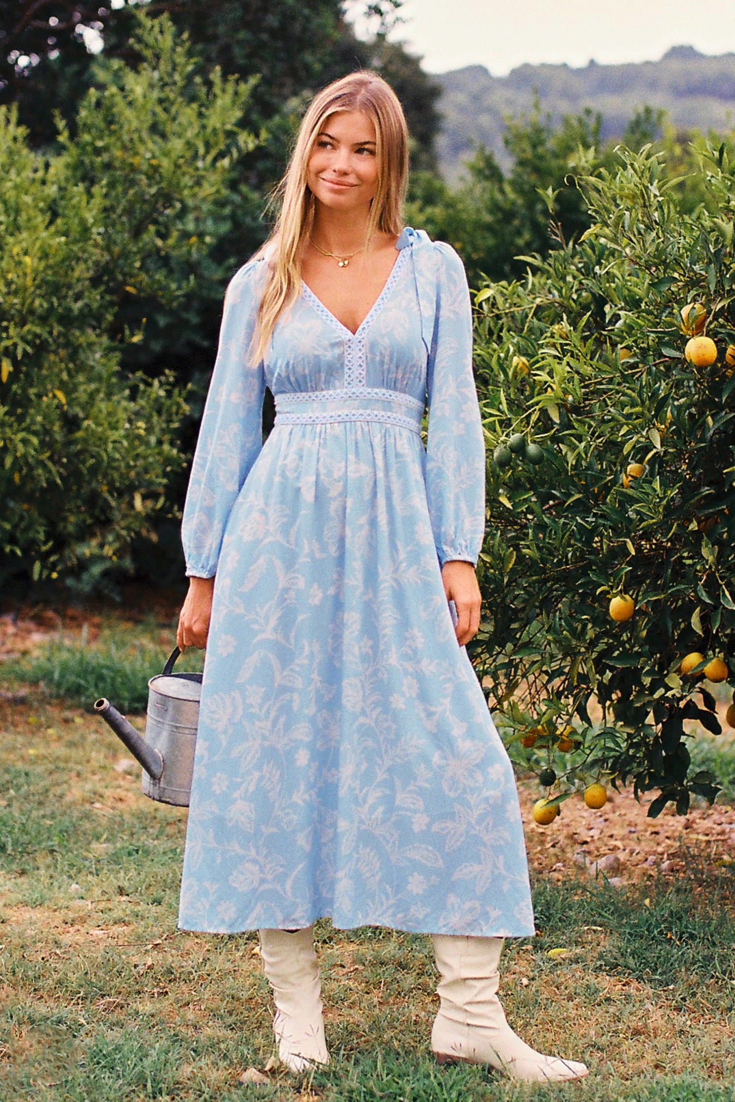 Romanticize It Floral Maxi Dress