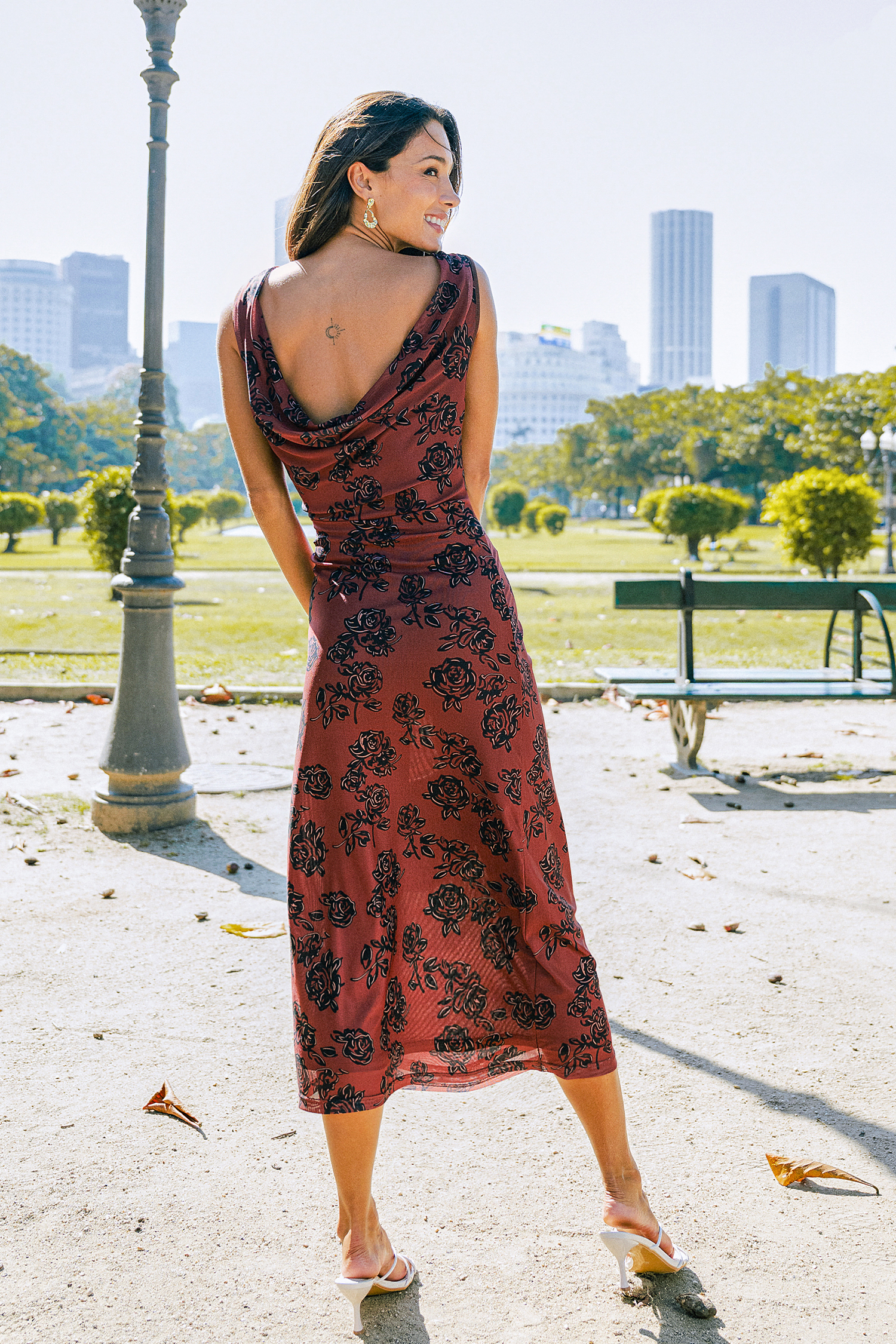 Main Event Floral Maxi Dress