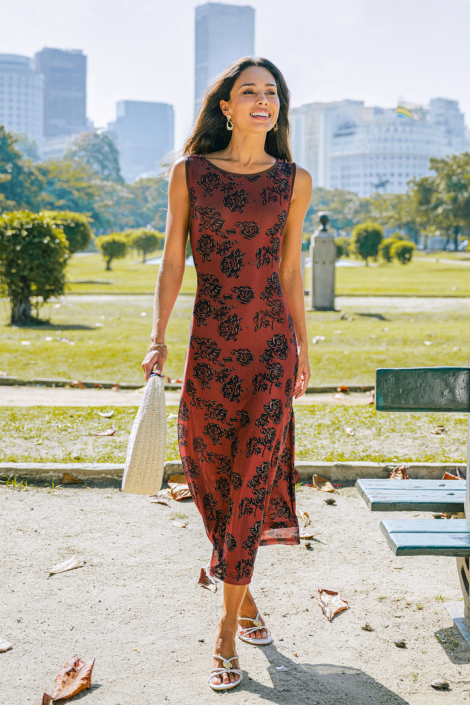 Main Event Floral Maxi Dress